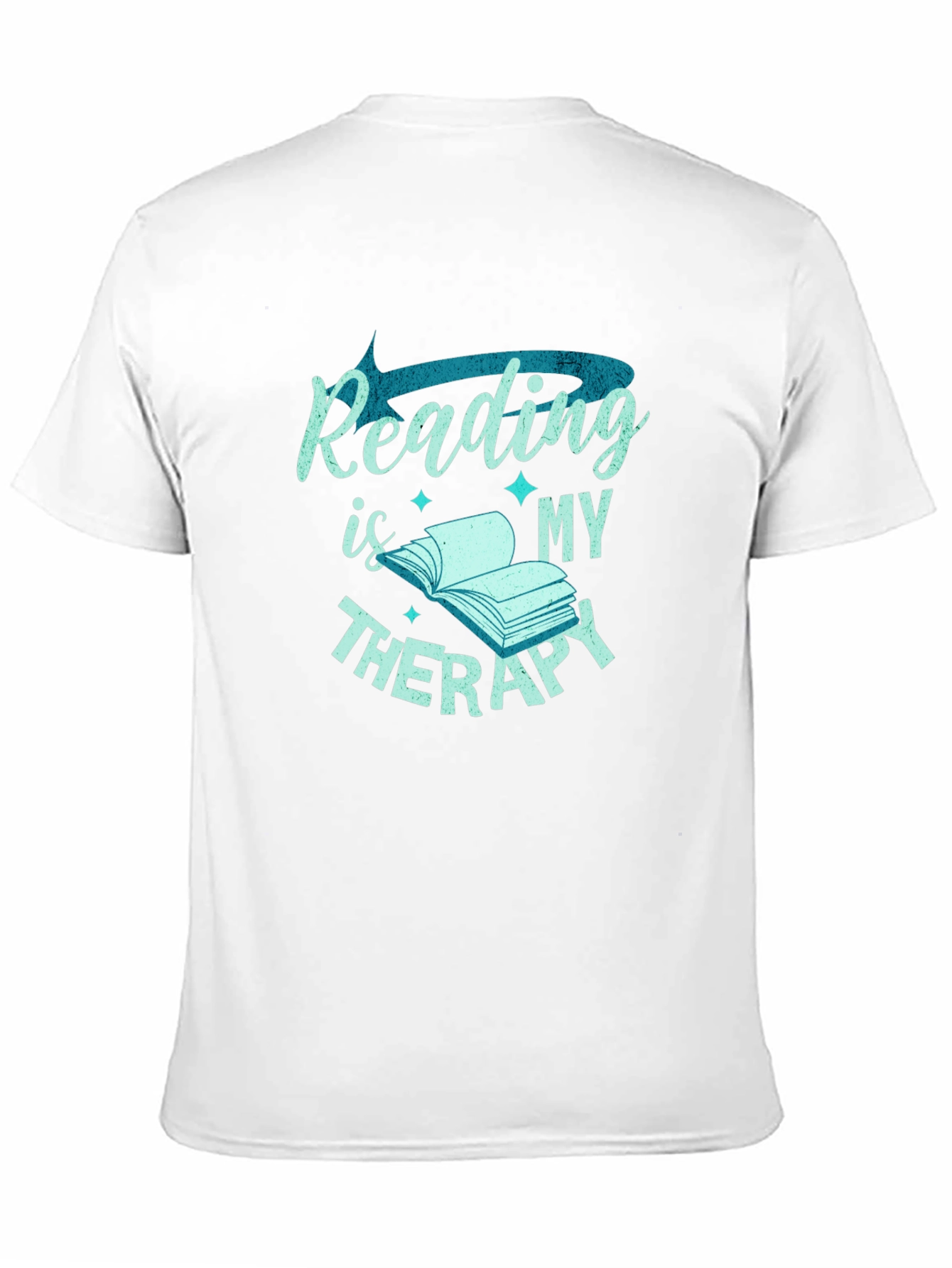 Reading is My Therapy Graphic Tee