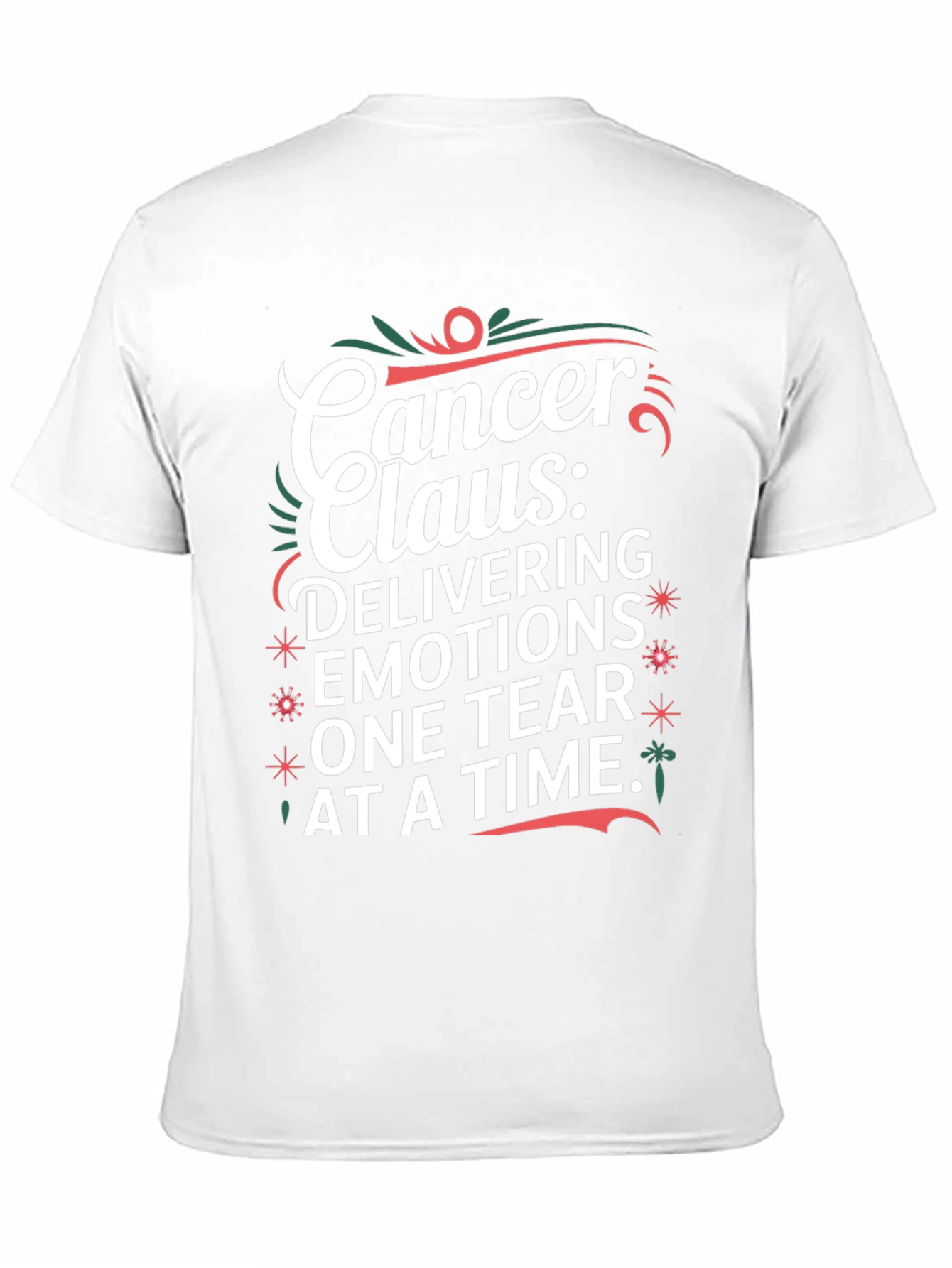 Cancer Claus Graphic T-Shirt - Delivering Emotions
