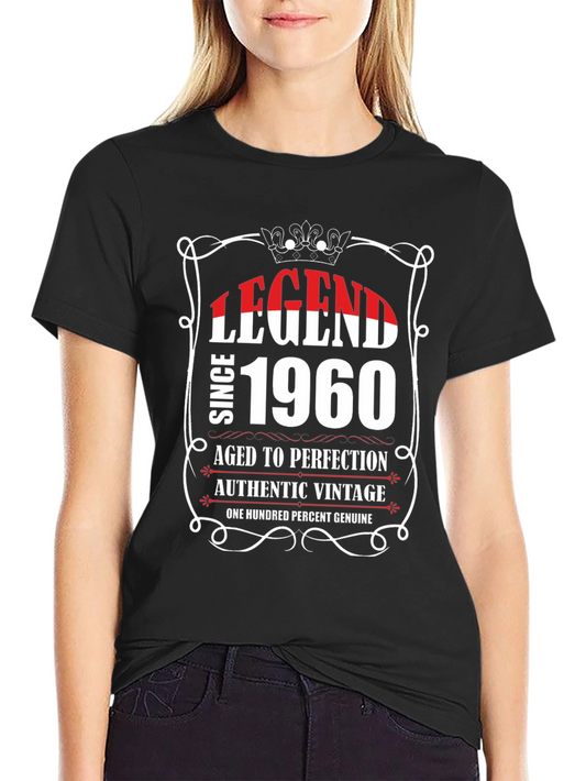 Legend Since 1960 T-Shirt - Vintage Aged Perfection