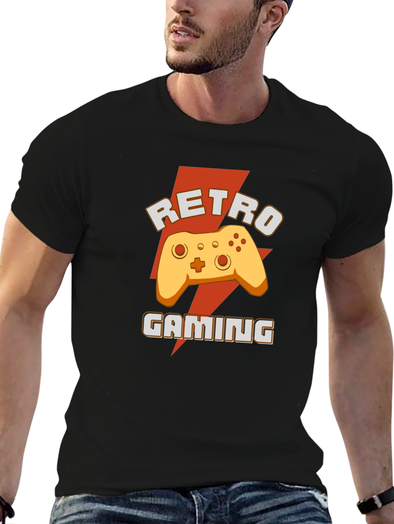 Retro Gaming Controller Graphic Tee - Gamer T-Shirt