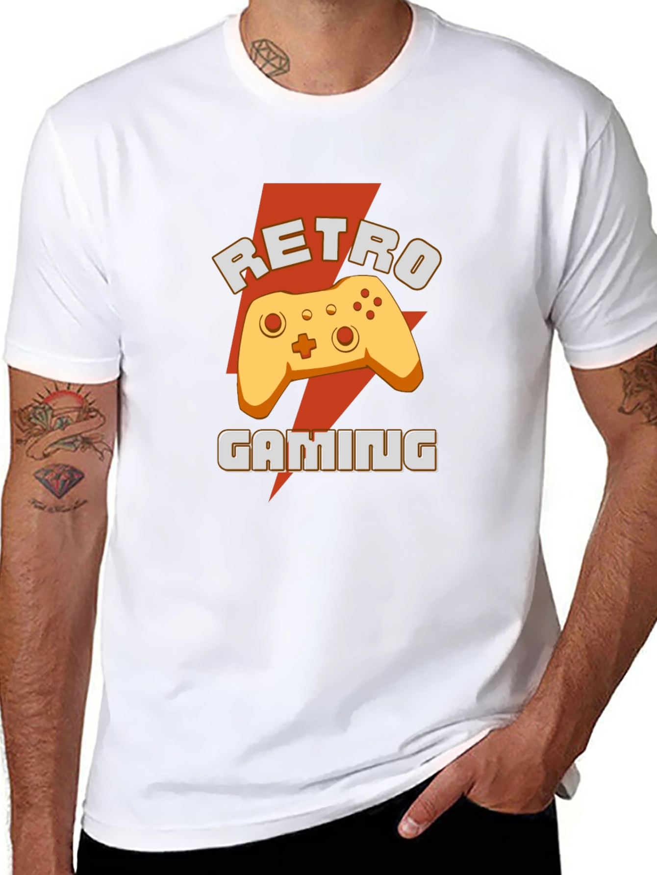 Retro Gaming Controller Graphic Tee - Gamer T-Shirt