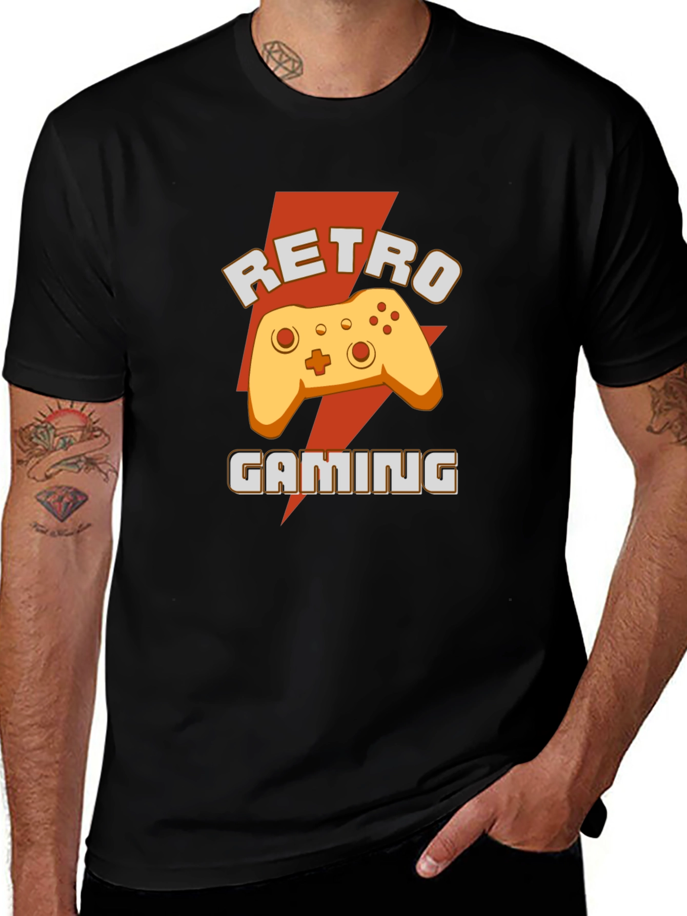 Retro Gaming Controller Graphic Tee - Gamer T-Shirt