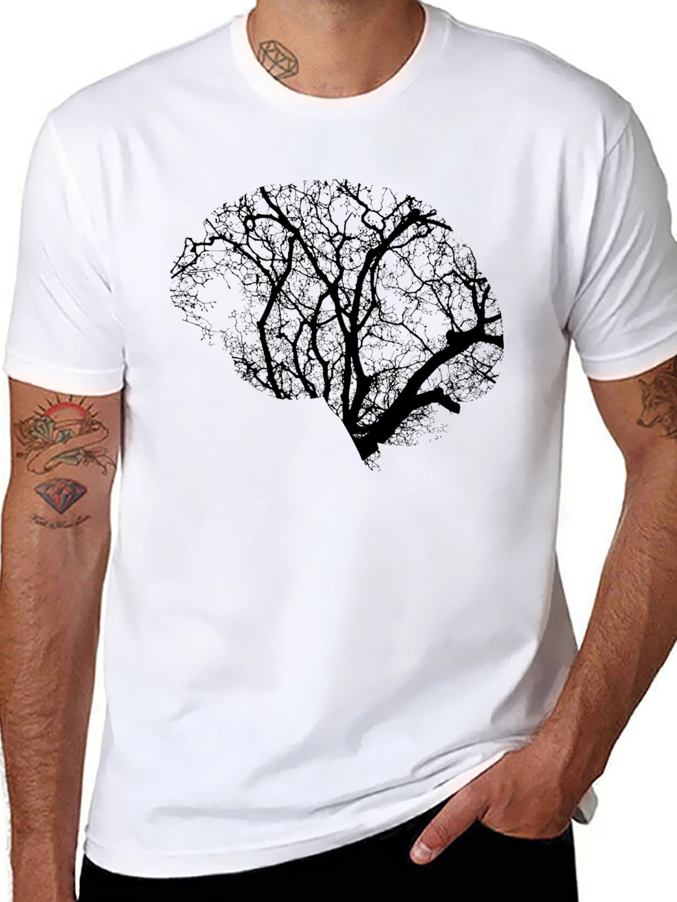 Brain Tree T-Shirt - Mens Graphic Tee