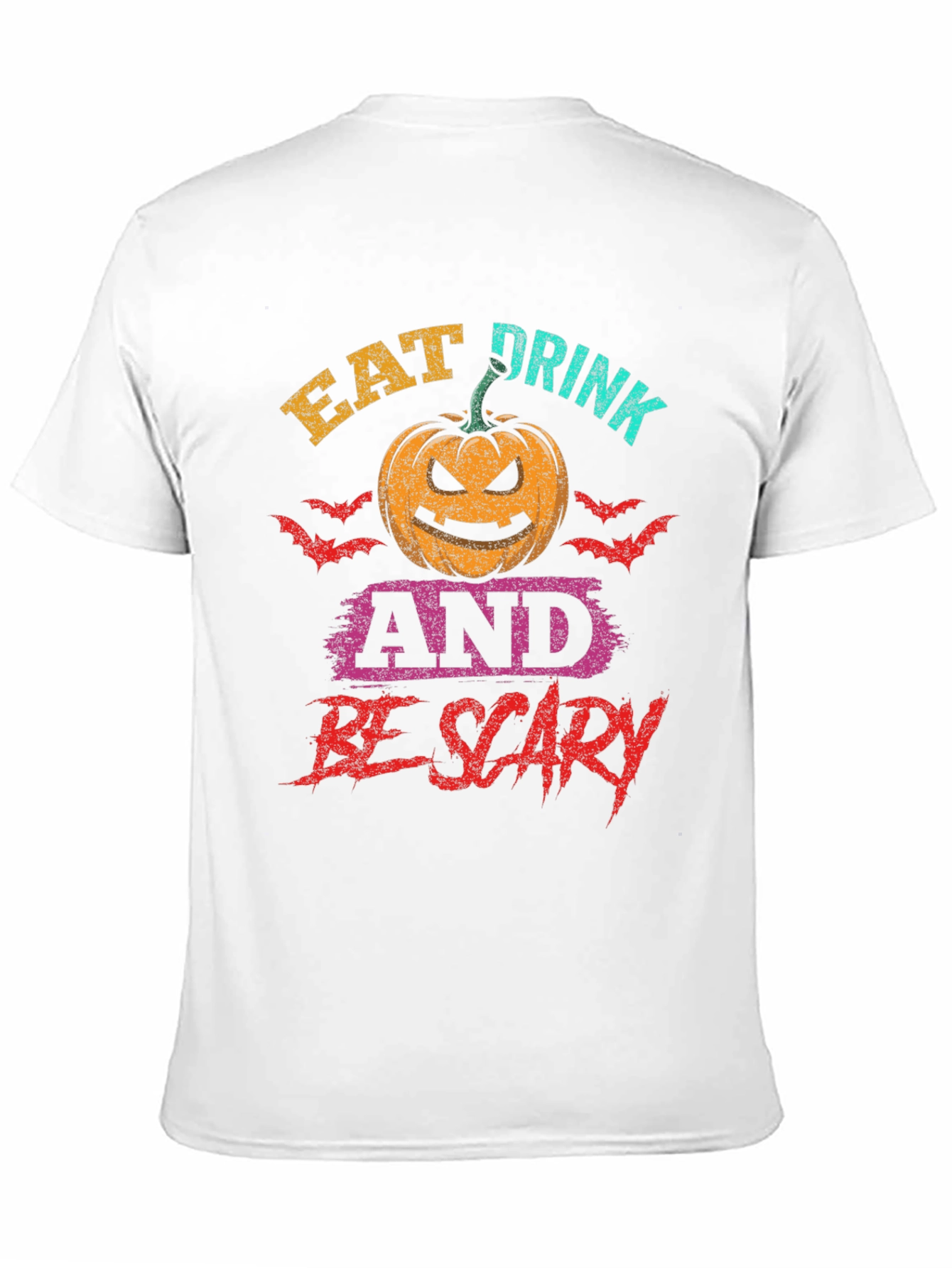 Eat Drink And Be Scary Halloween T-Shirt