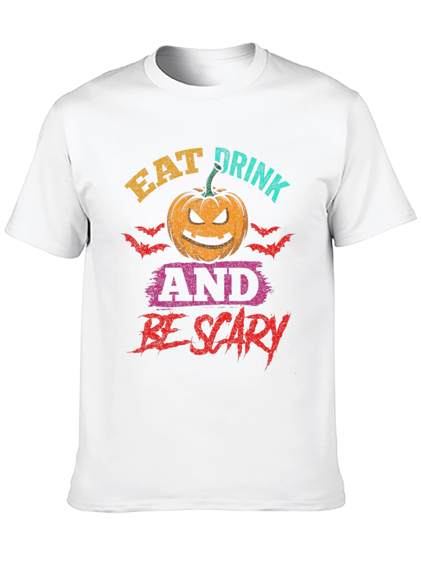 Eat Drink And Be Scary Halloween T-Shirt
