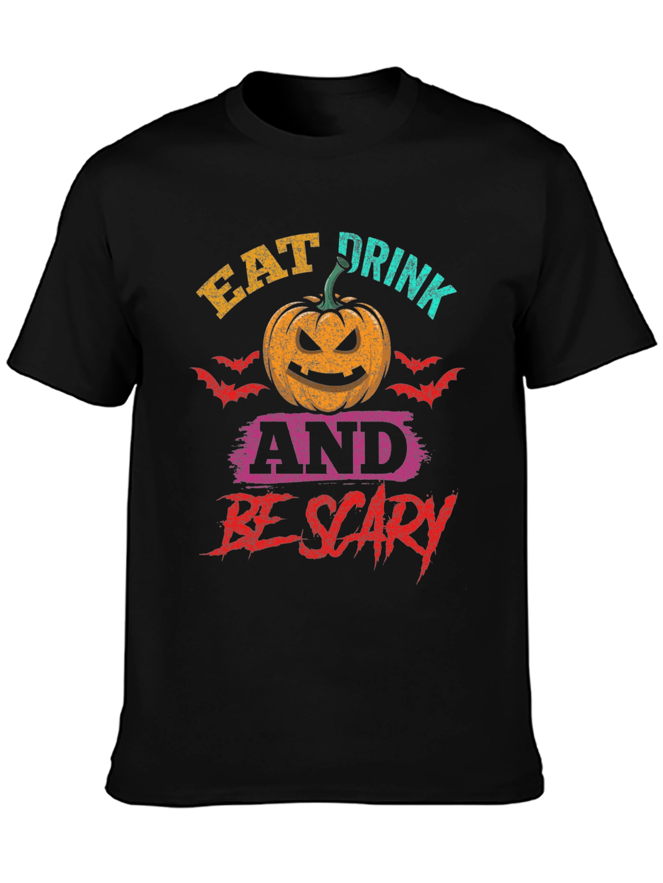 Eat Drink And Be Scary Halloween T-Shirt