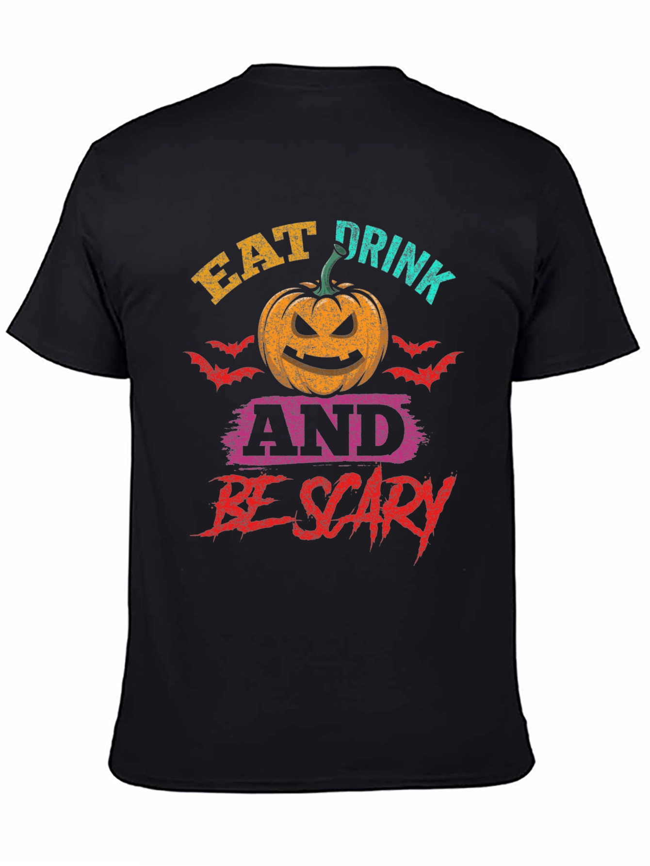 Eat Drink And Be Scary Halloween T-Shirt