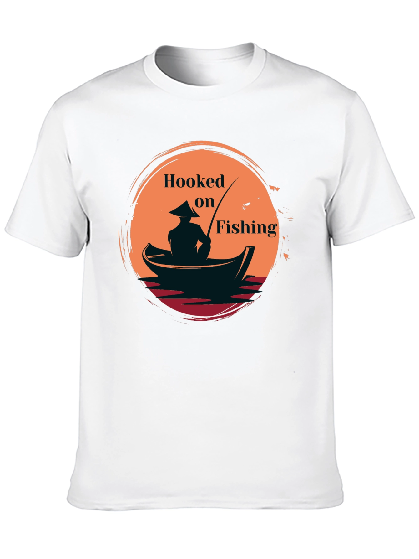 Hooked on Fishing Graphic Tee