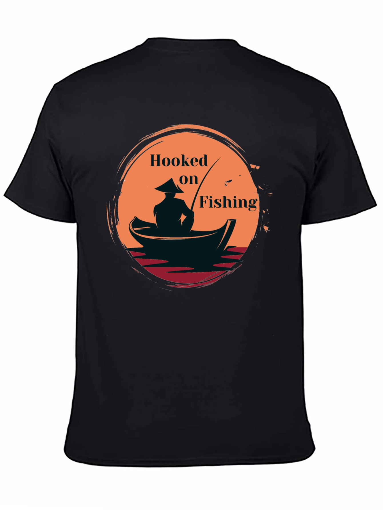 Hooked on Fishing Graphic Tee