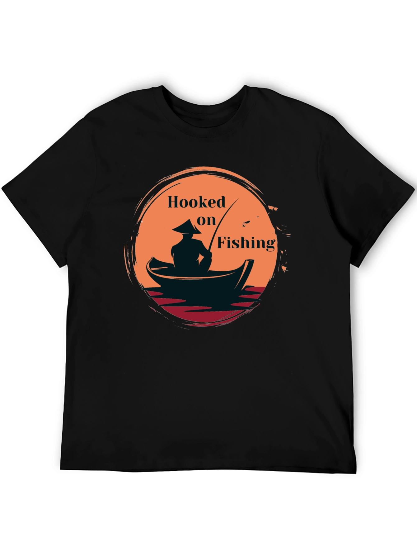 Hooked on Fishing Graphic Tee