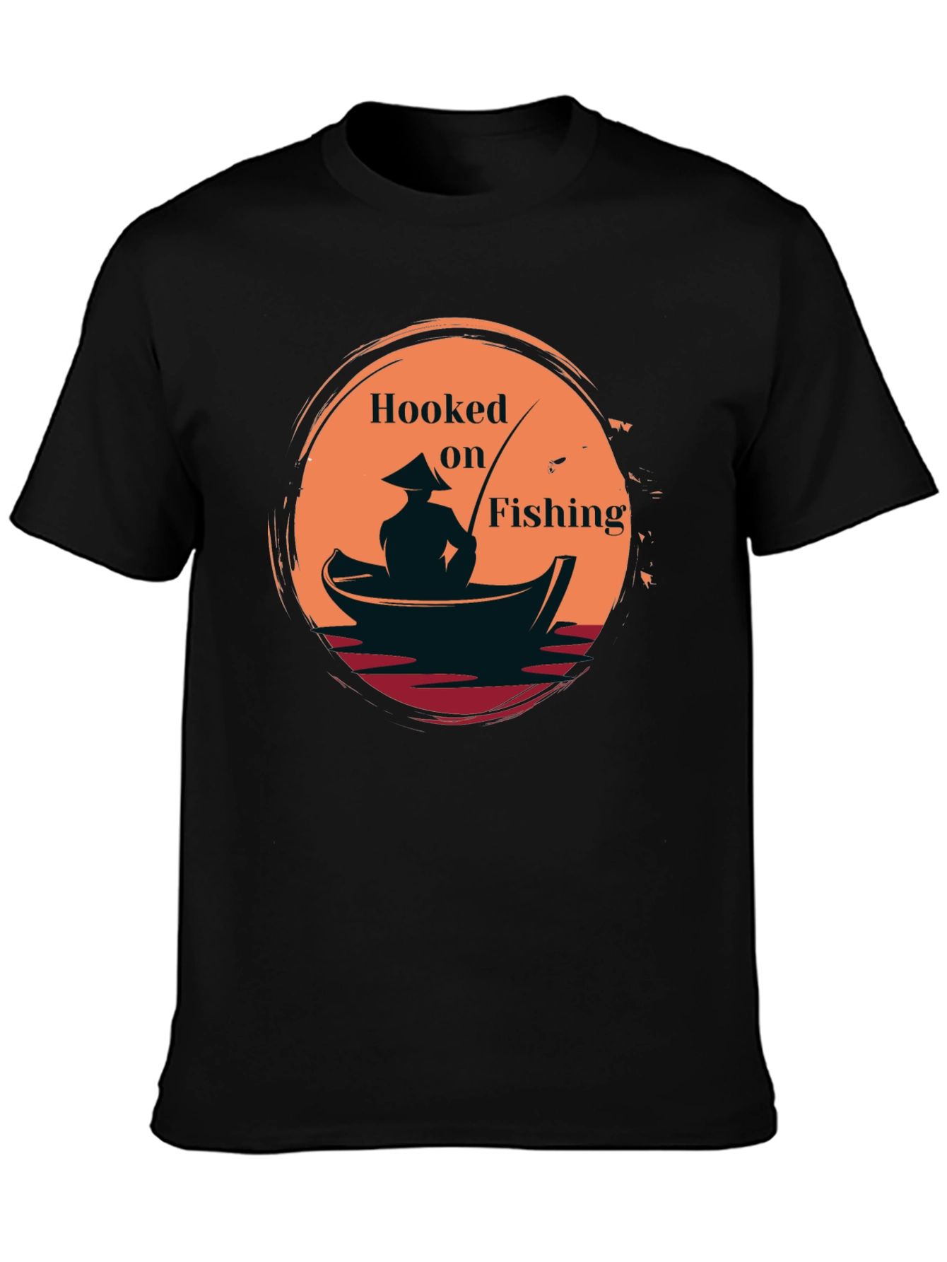 Hooked on Fishing Graphic Tee