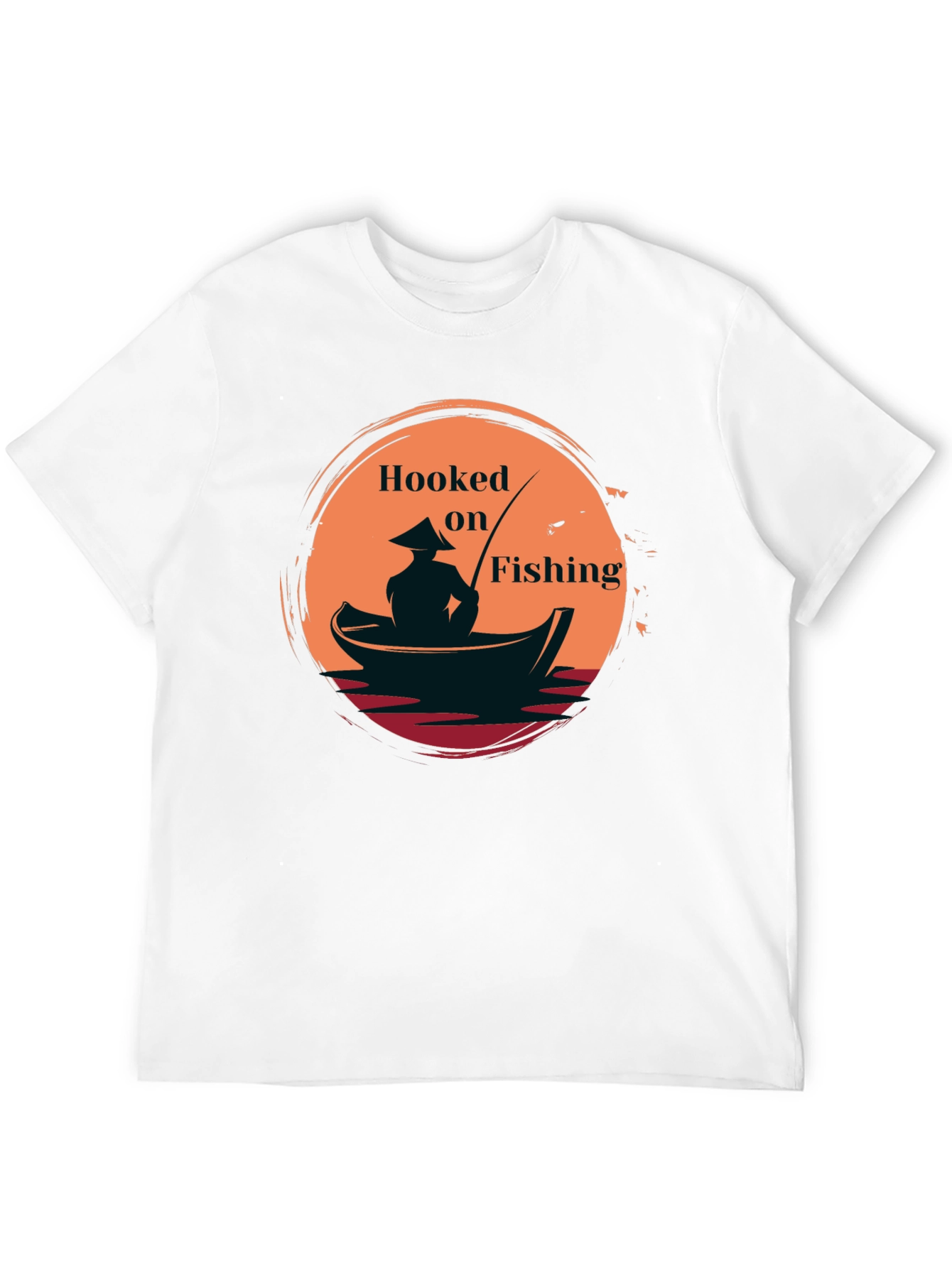 Hooked on Fishing Graphic Tee