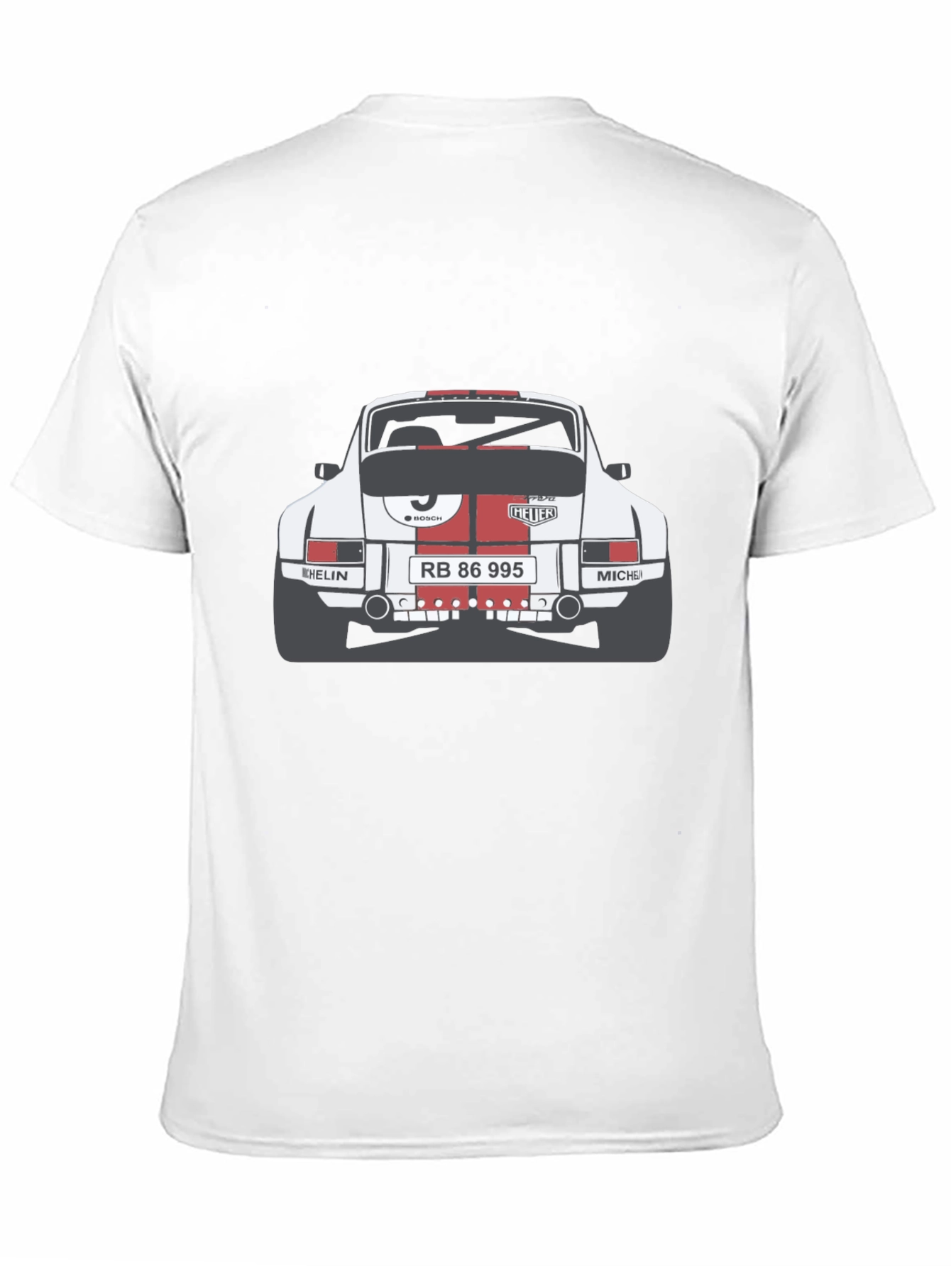 Retro Race Car Graphic T-Shirt