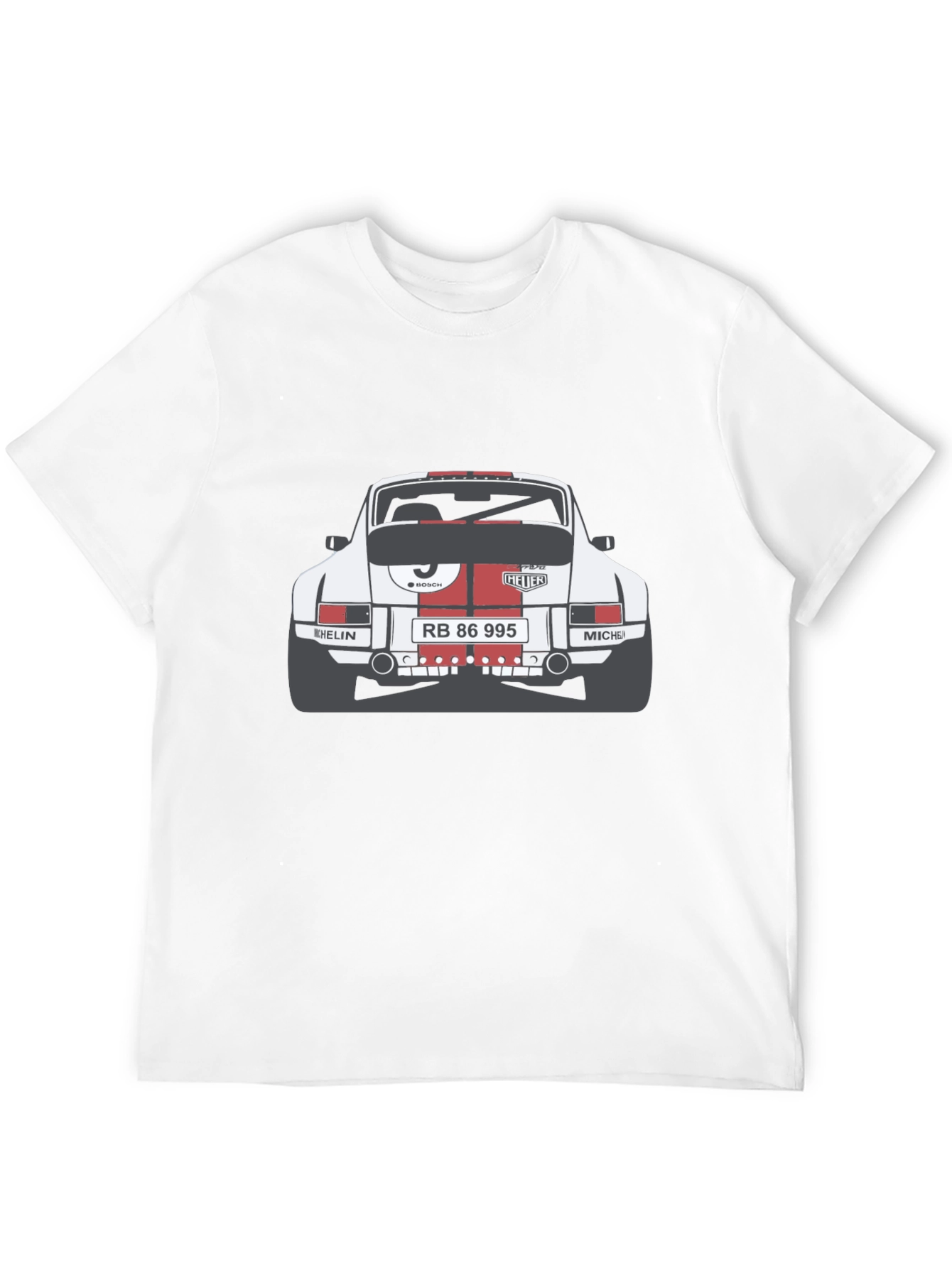 Retro Race Car Graphic T-Shirt