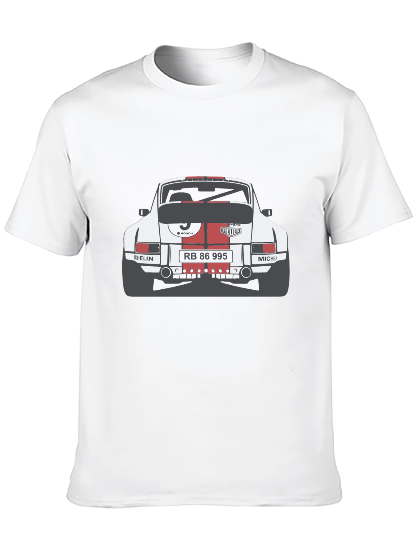 Retro Race Car Graphic T-Shirt