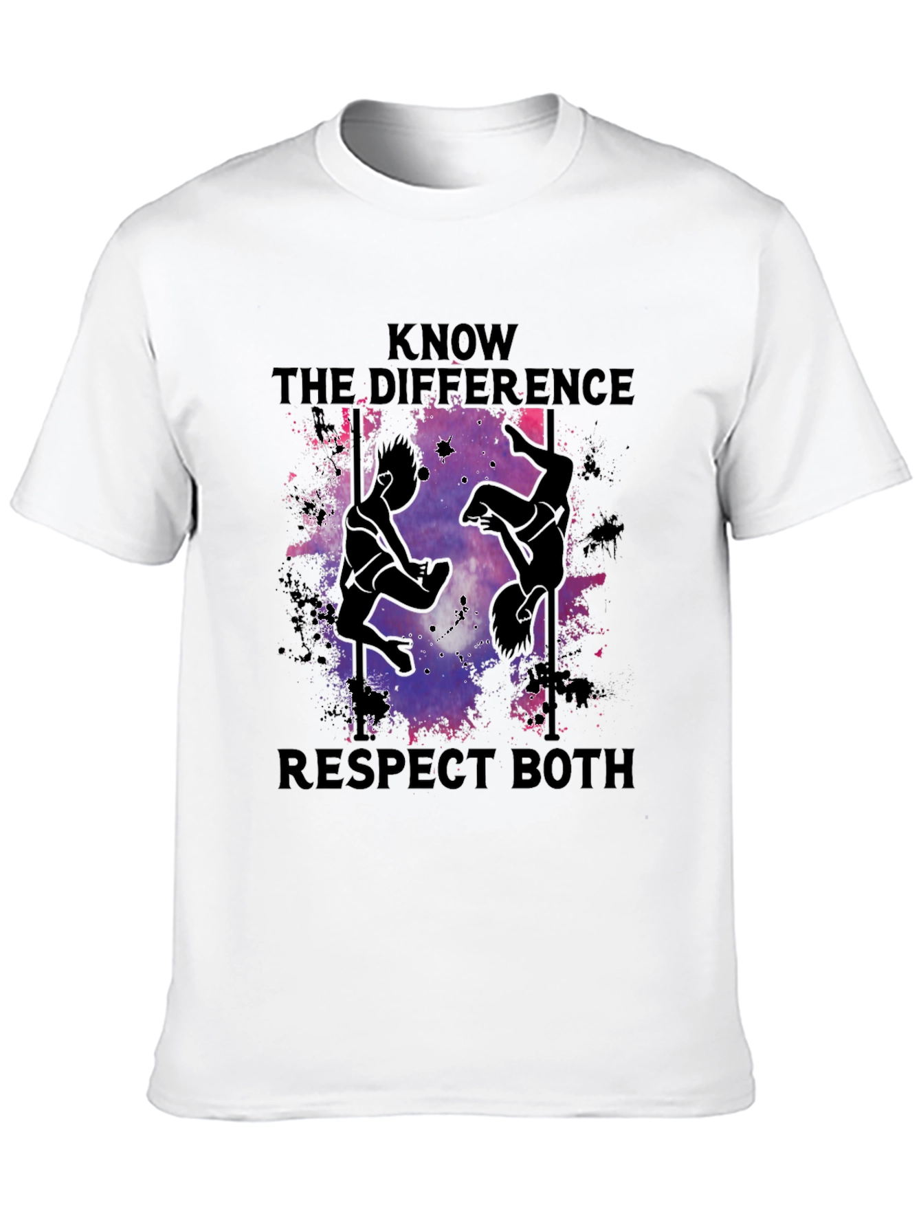 Know The Difference Respect Both T-Shirt