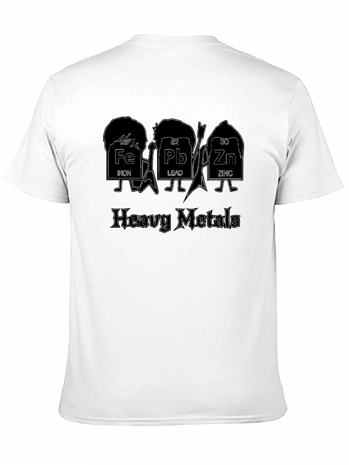 Heavy Metals T-Shirt - Periodic Table Rock