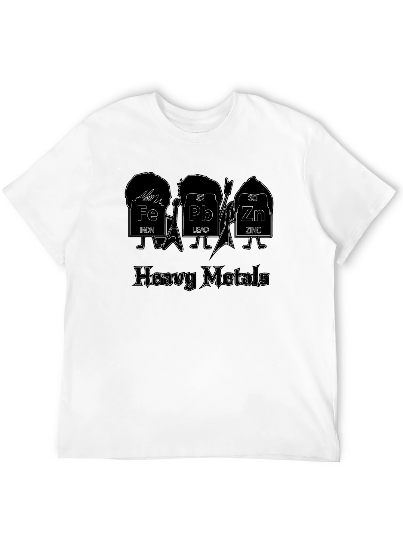 Heavy Metals T-Shirt - Periodic Table Rock