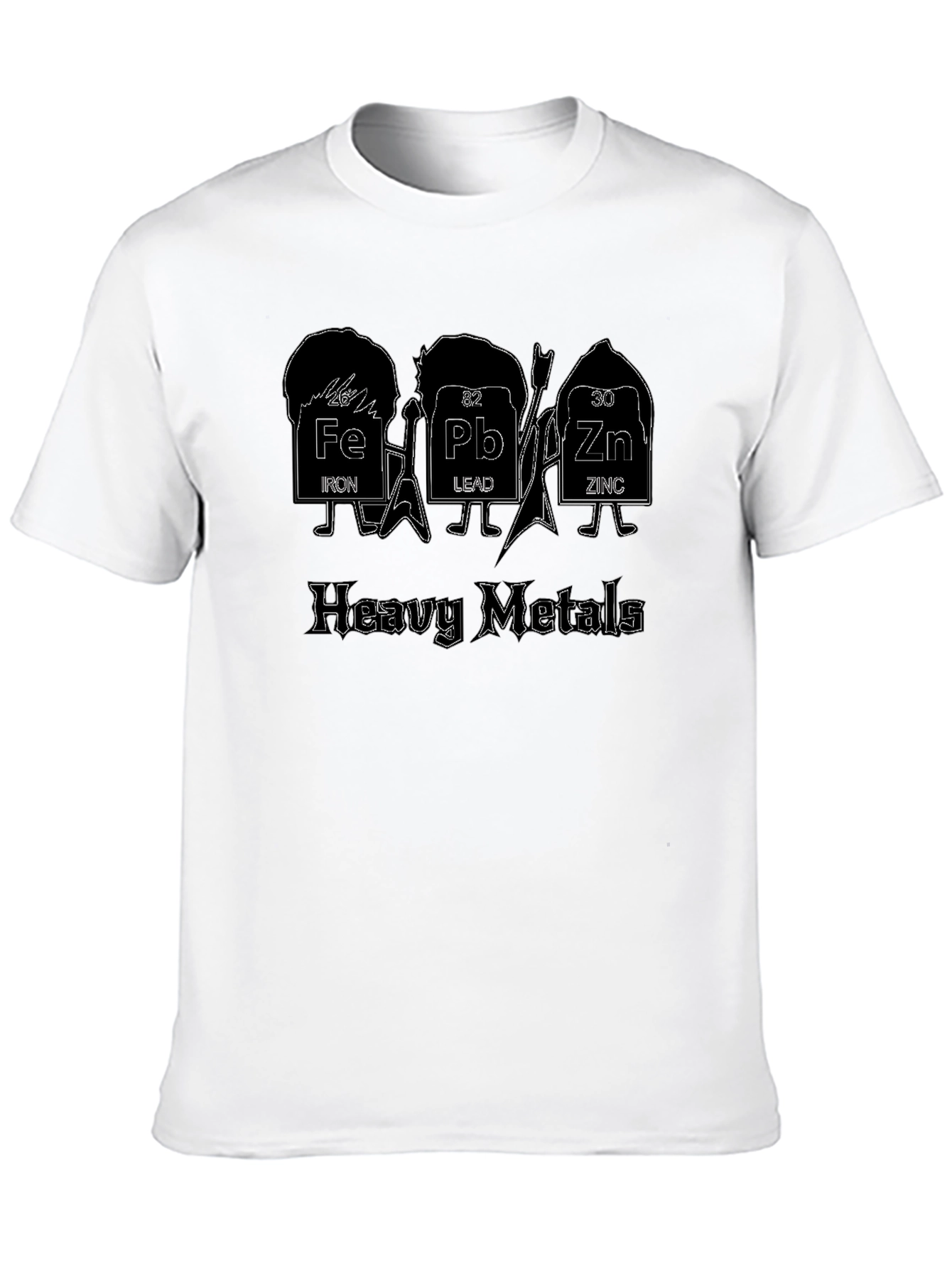 Heavy Metals T-Shirt - Periodic Table Rock