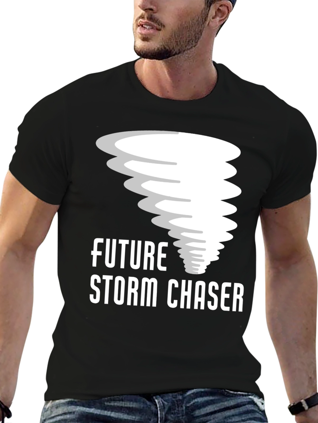 Future Storm Chaser Black T-Shirt