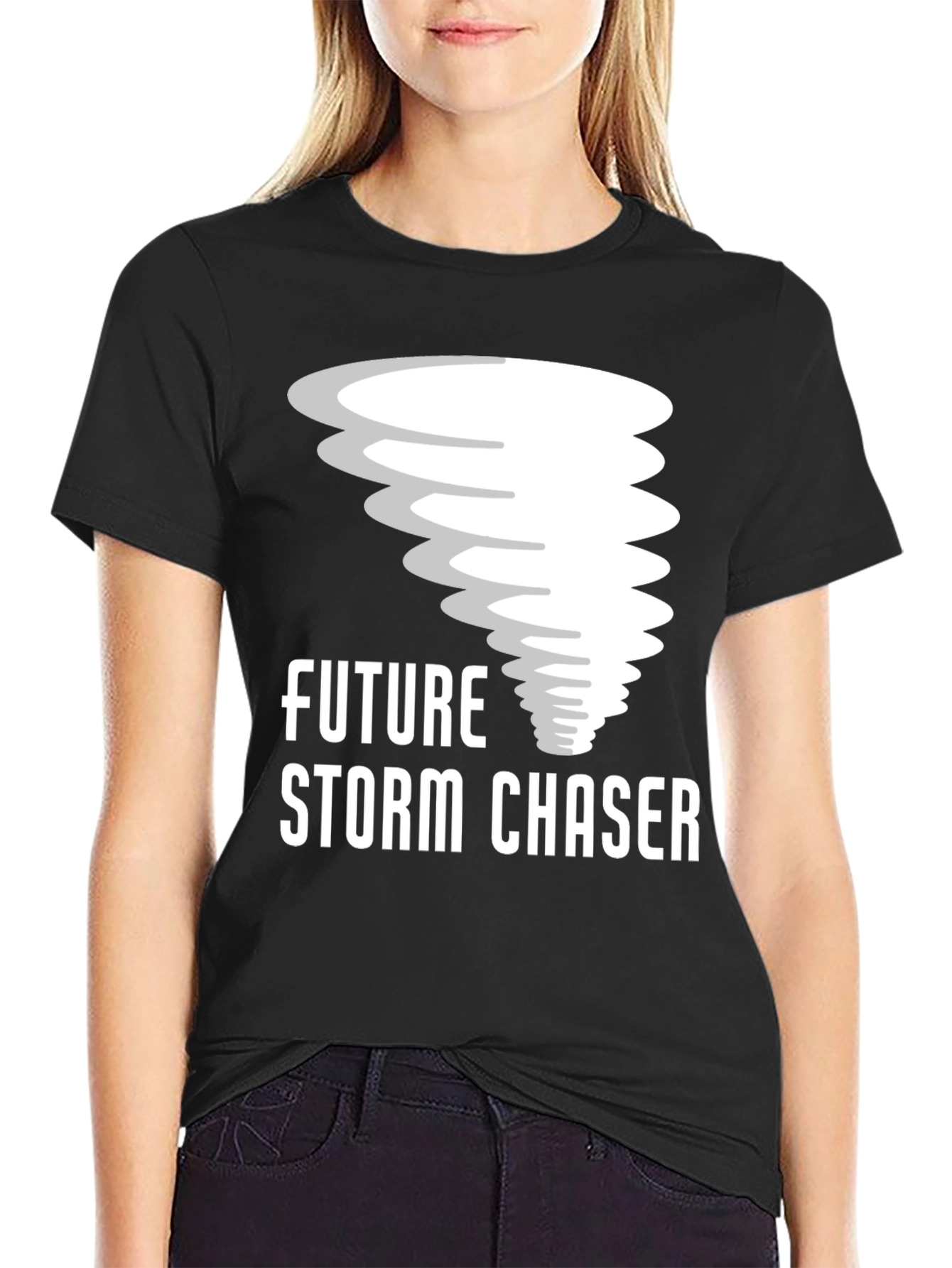 Future Storm Chaser Black T-Shirt