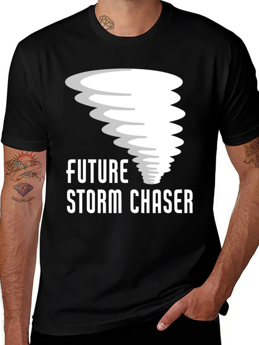 Future Storm Chaser Black T-Shirt