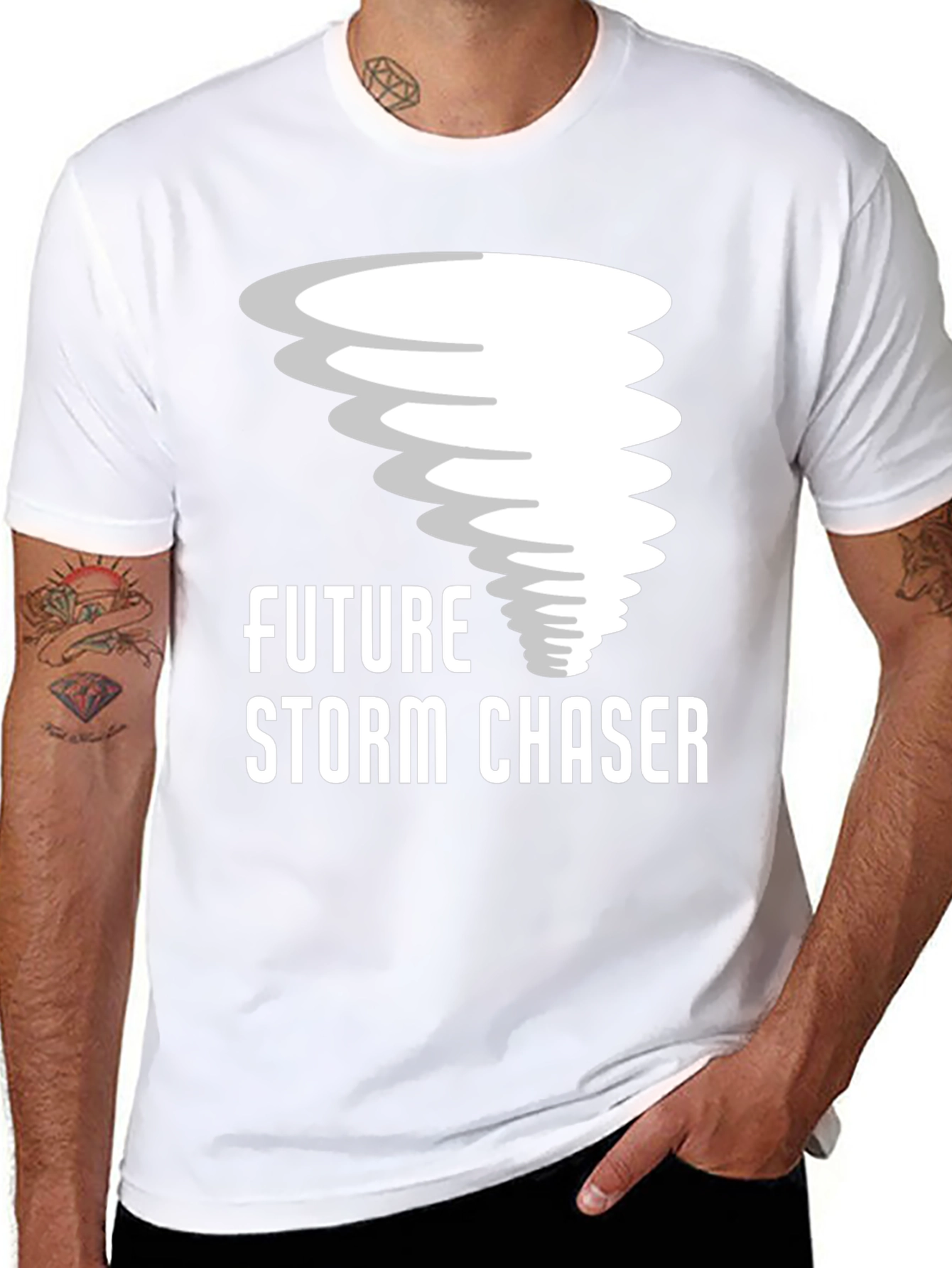 Future Storm Chaser Black T-Shirt
