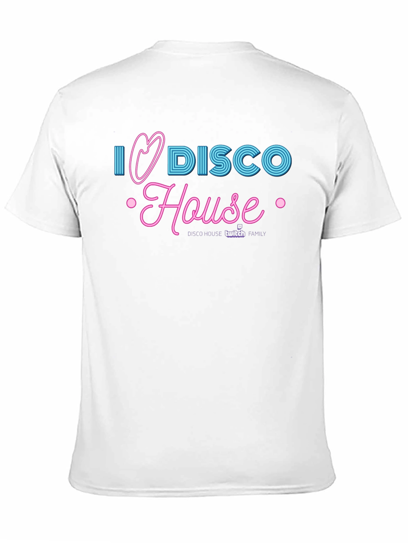 I Heart Disco House Black T-Shirt