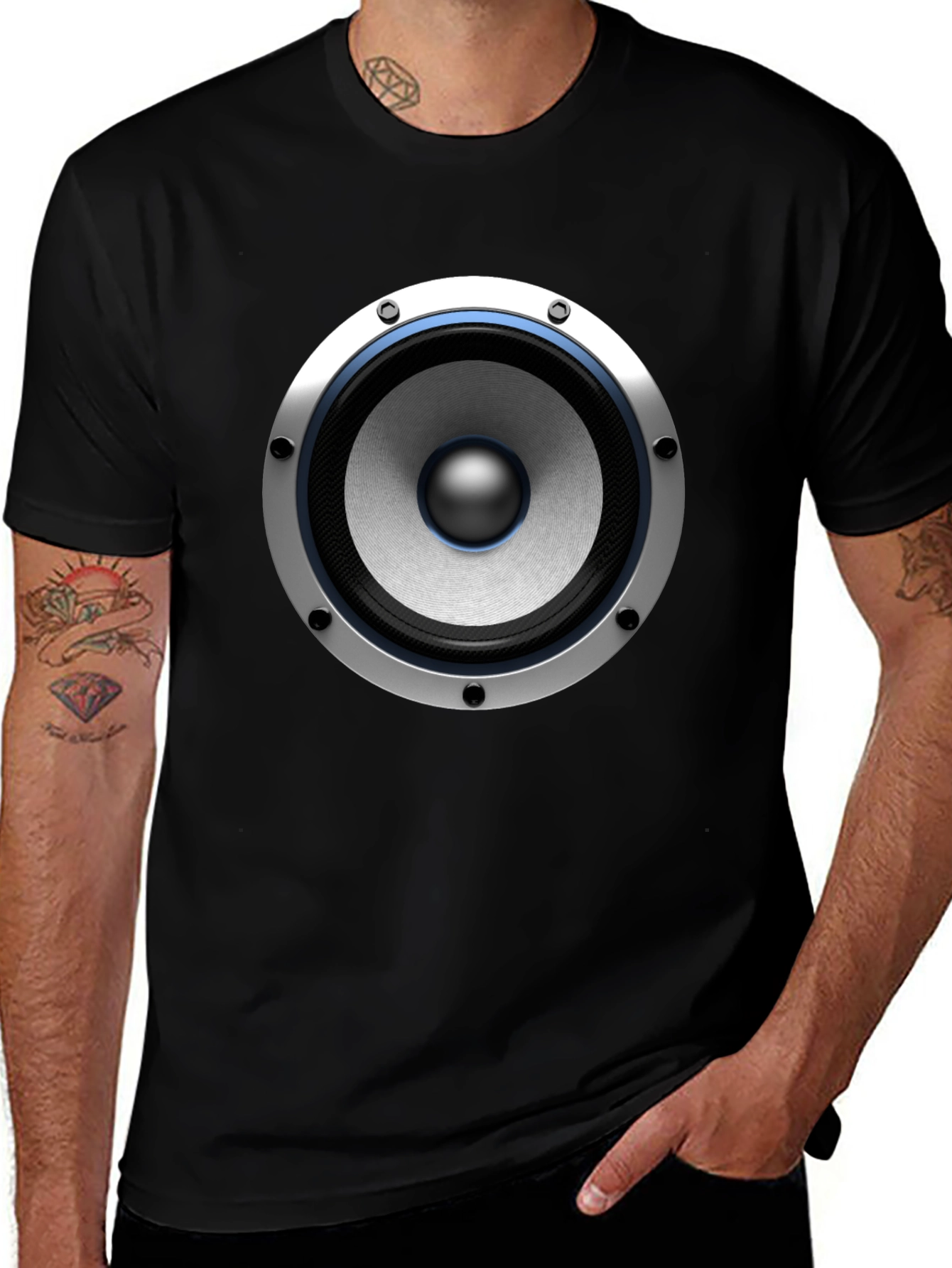 Speaker Graphic T-Shirt - Loud & Proud Design