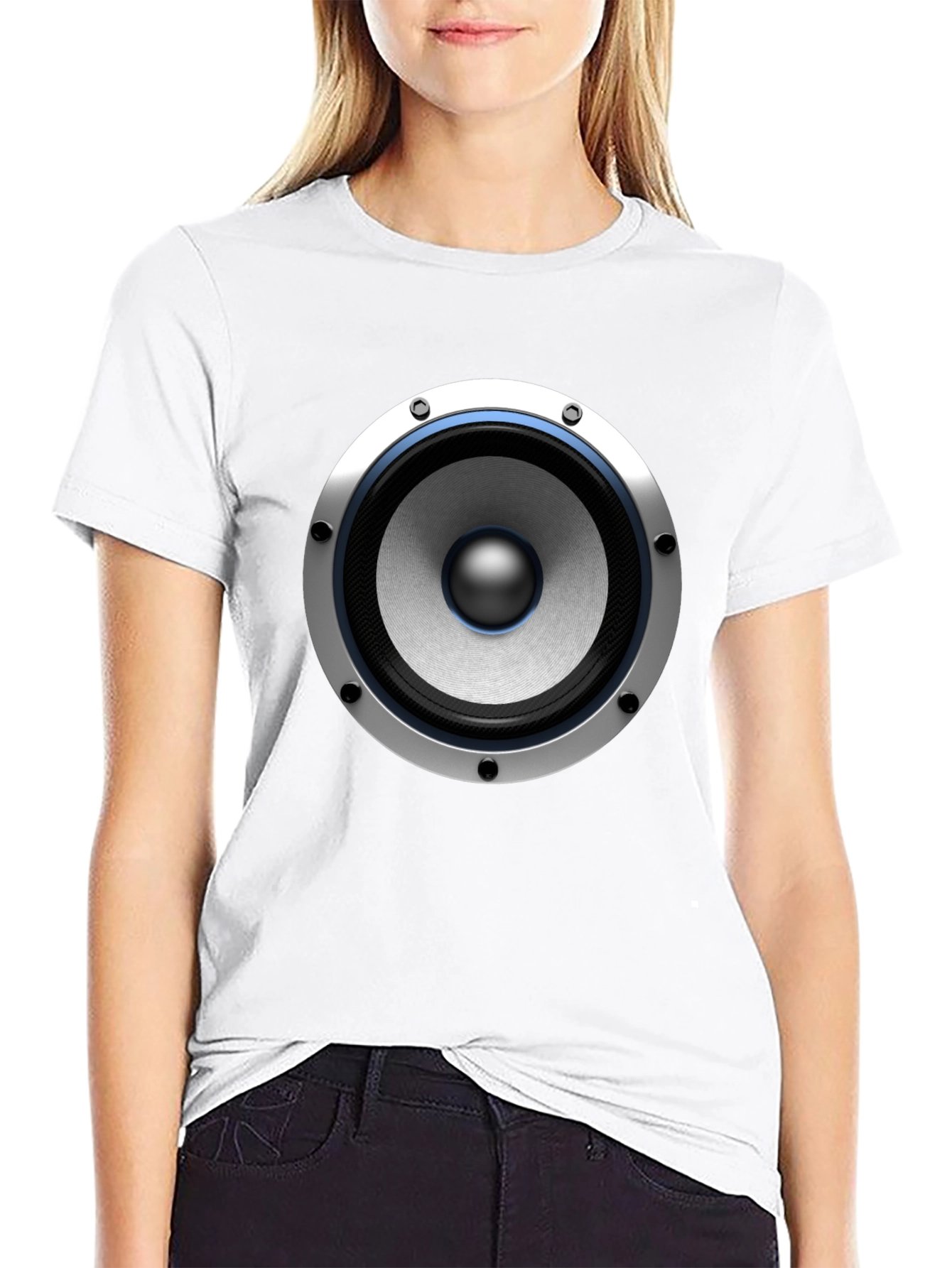 Speaker Graphic T-Shirt - Loud & Proud Design