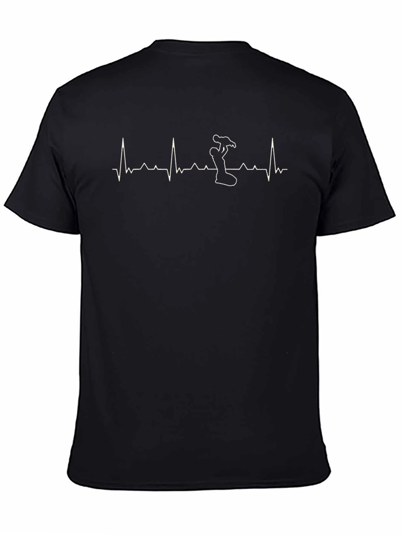 Father & Child Heartbeat T-Shirt - Love Gift