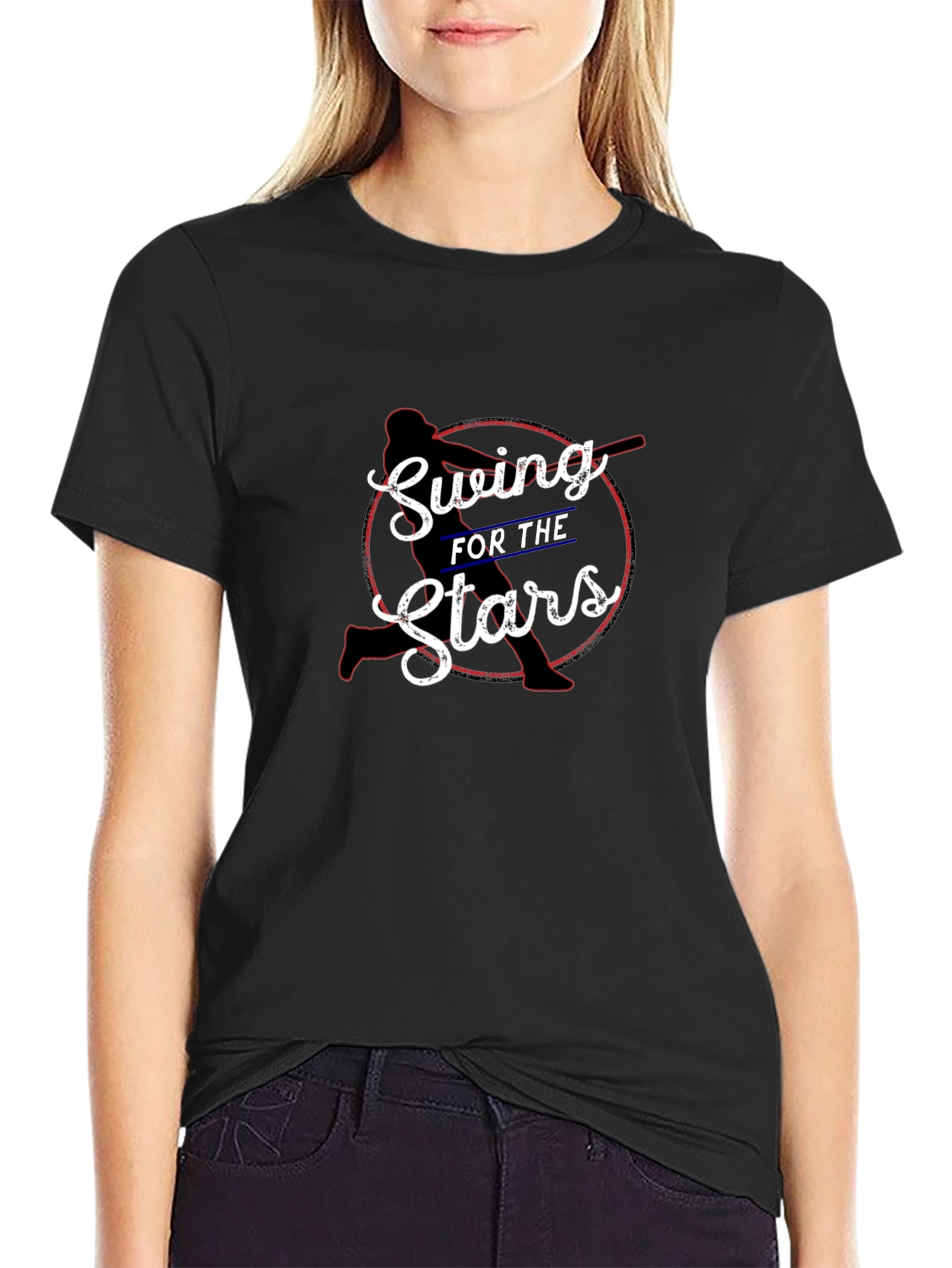 Swing for the Stars Graphic Tee