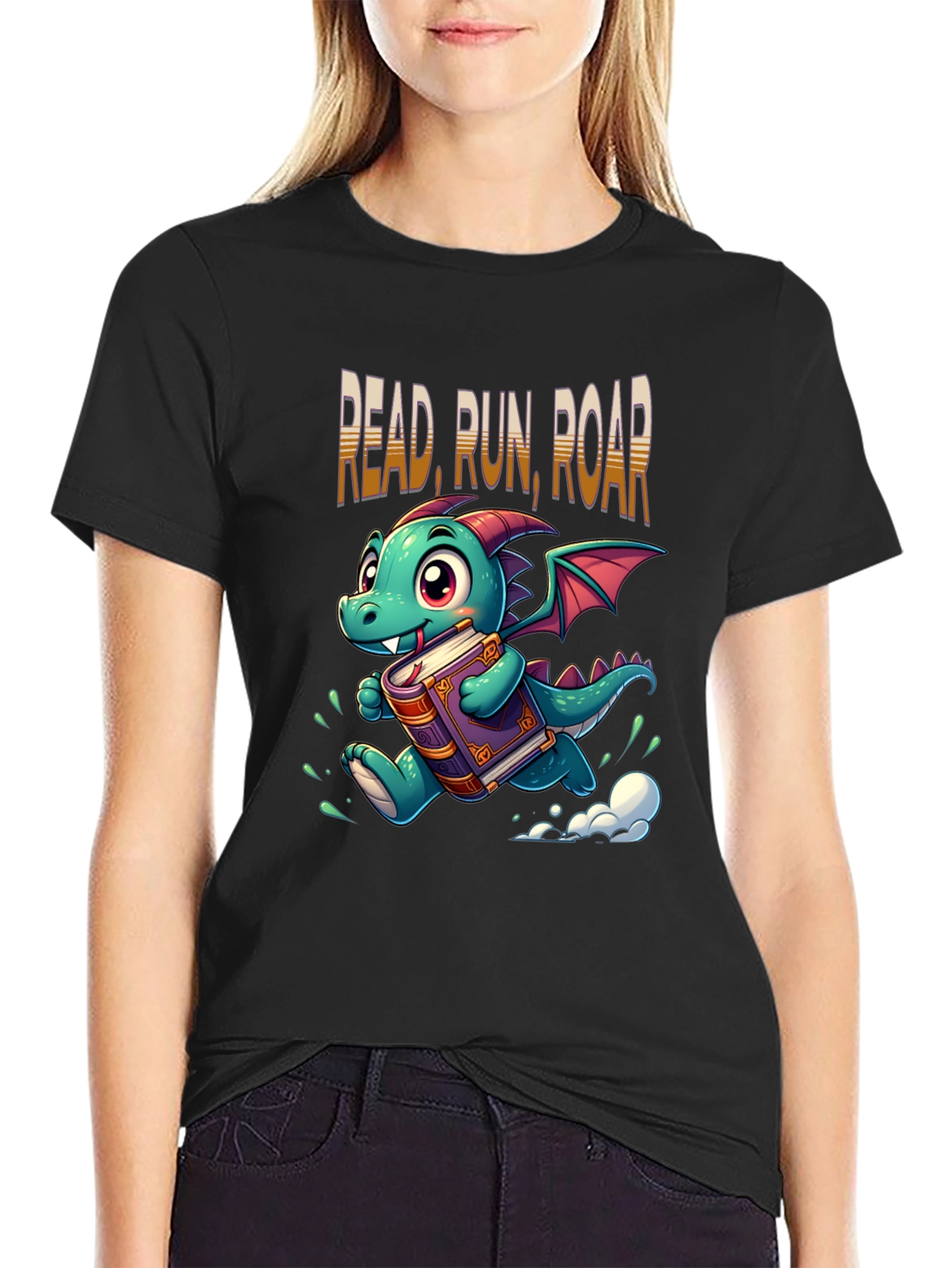 Read Run Roar Dragon T-Shirt