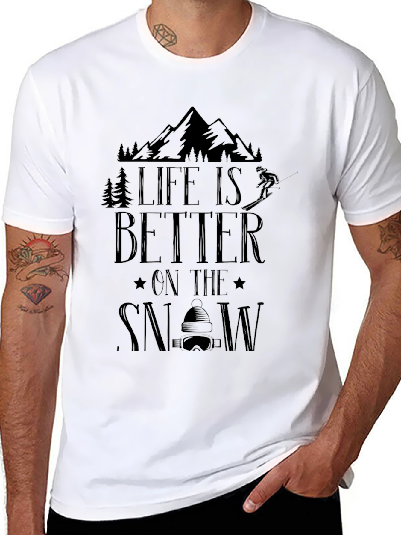 Life is Better on the Snow Graphic Tee