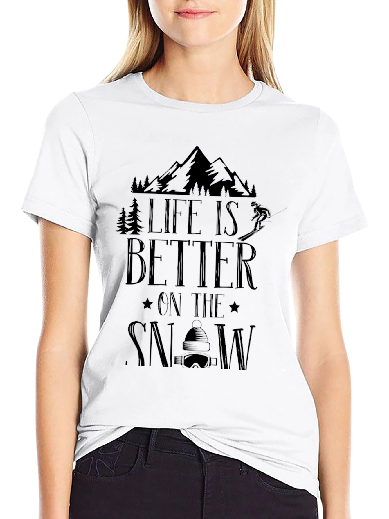 Life is Better on the Snow Graphic Tee