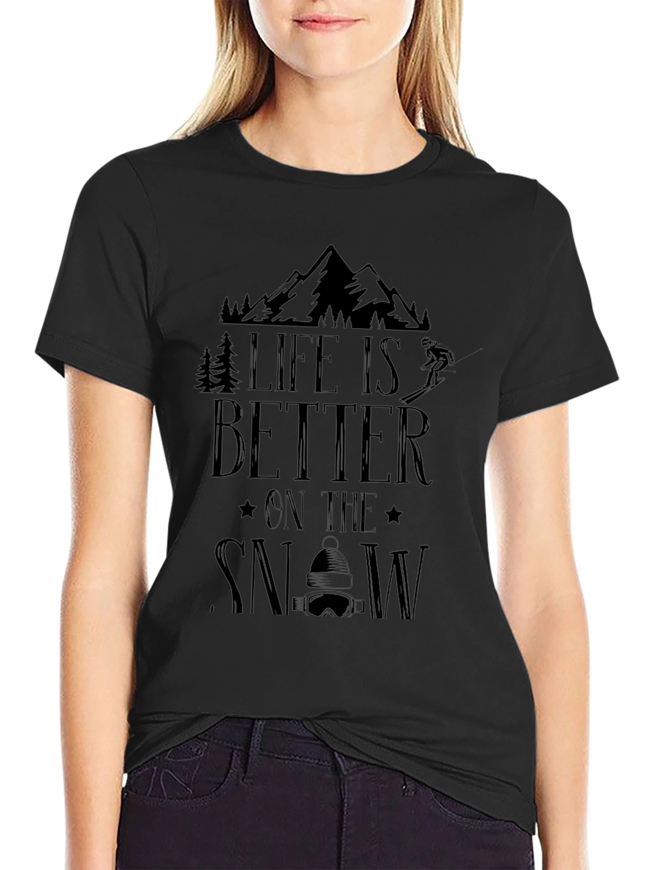 Life is Better on the Snow Graphic Tee