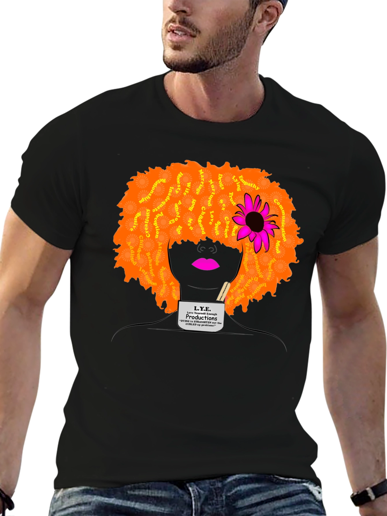 L.Y.E. Productions Graphic Print T-Shirt