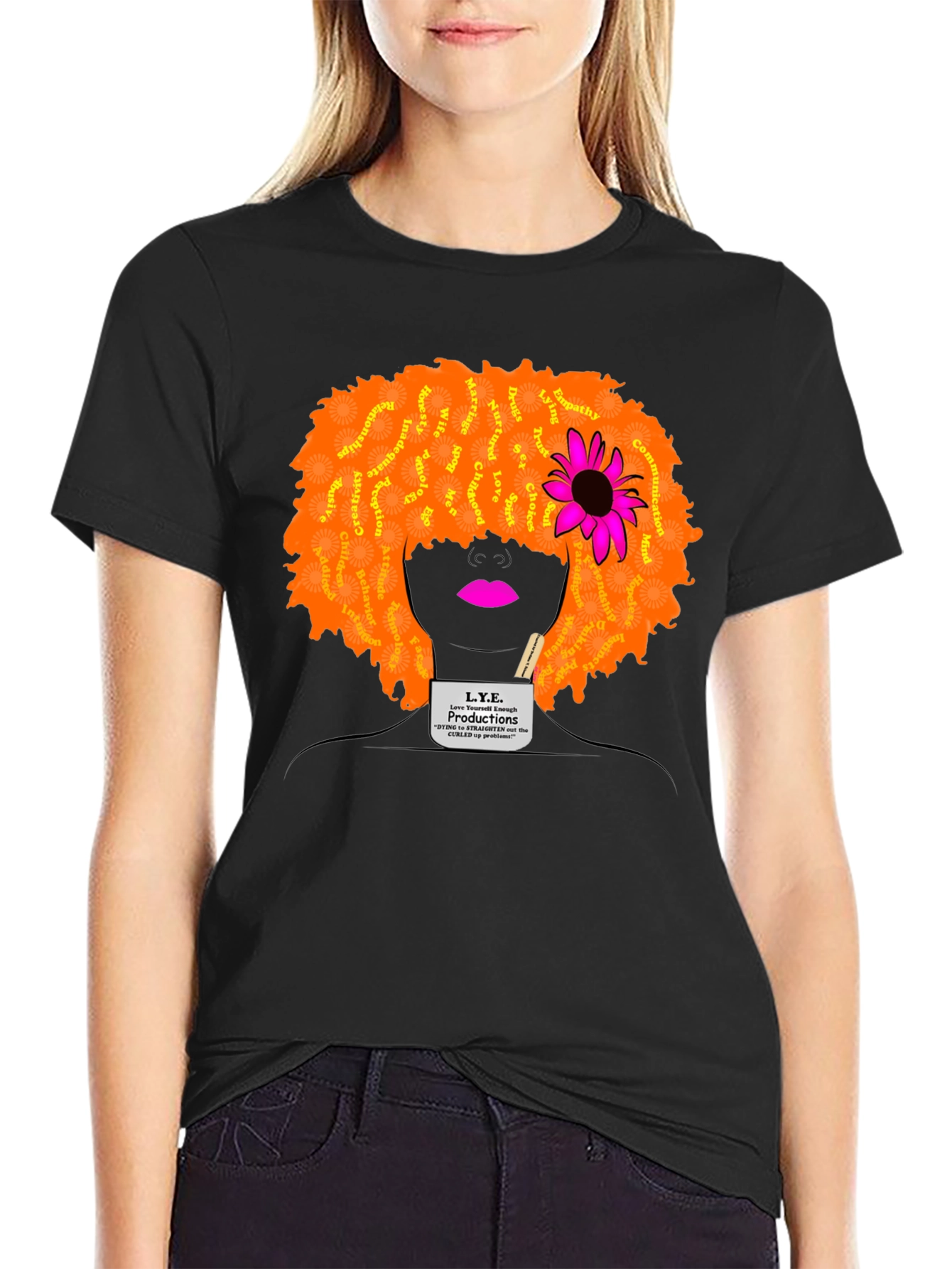 L.Y.E. Productions Graphic Print T-Shirt