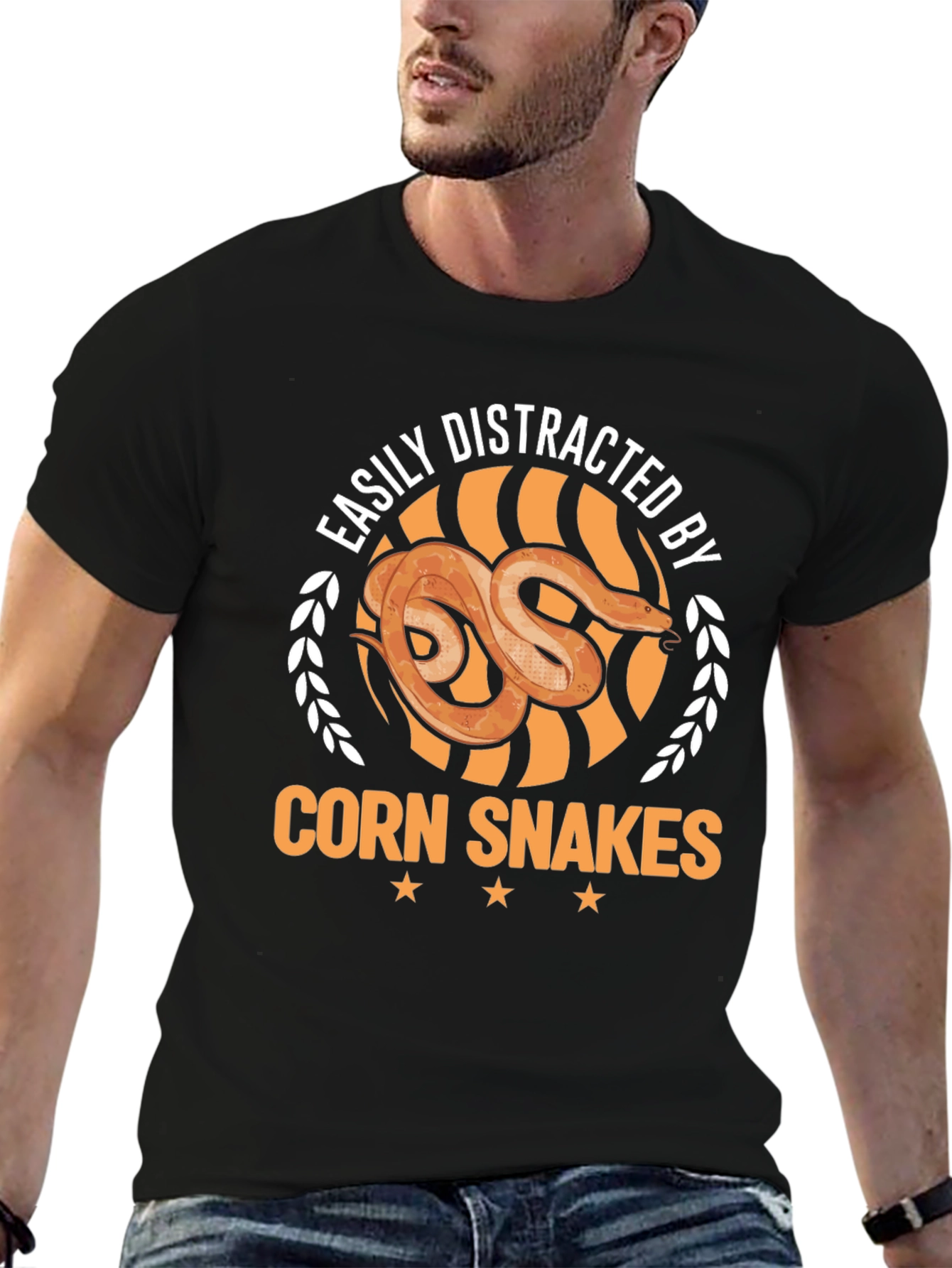 Easily Distracted By Corn Snakes T-Shirt