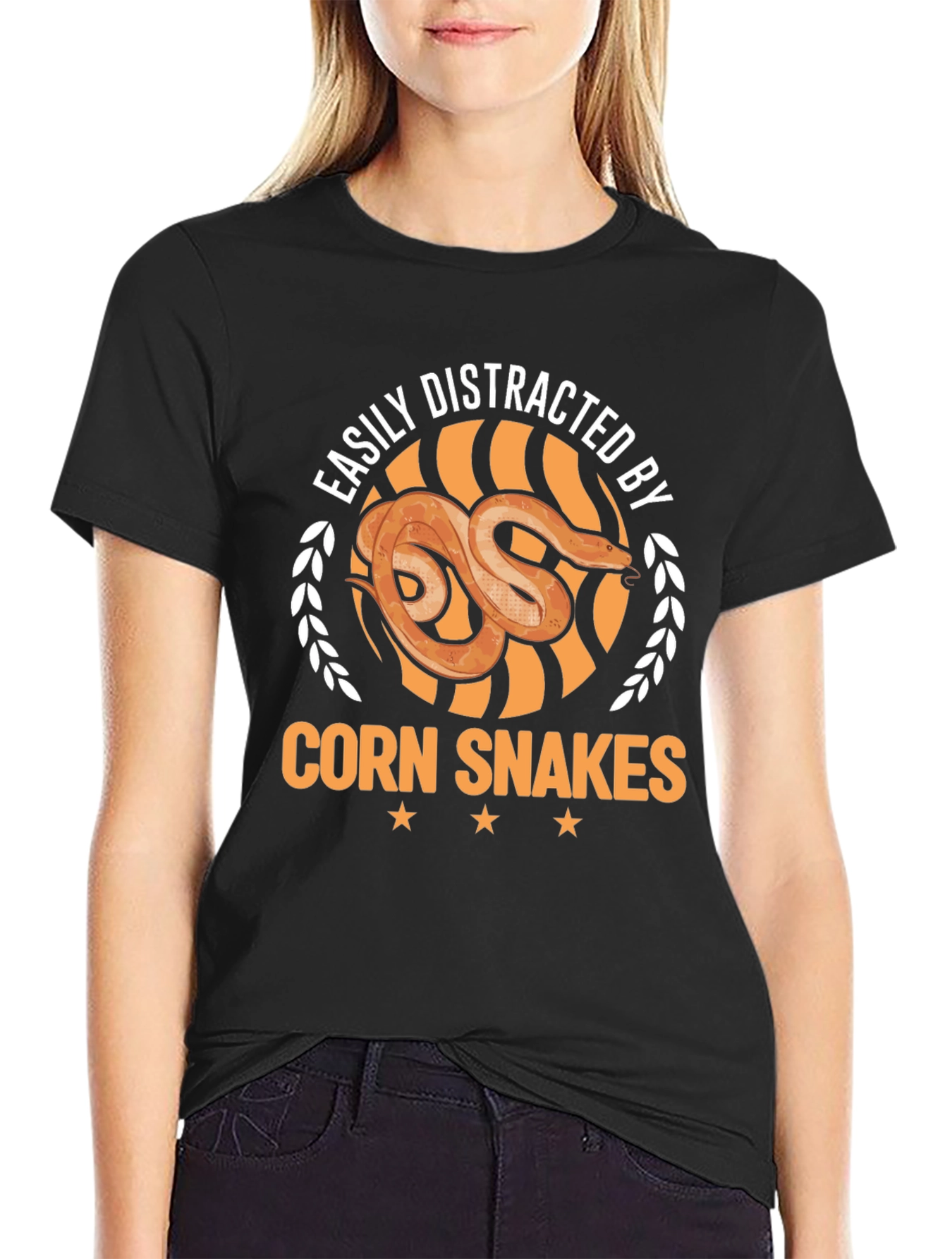 Easily Distracted By Corn Snakes T-Shirt