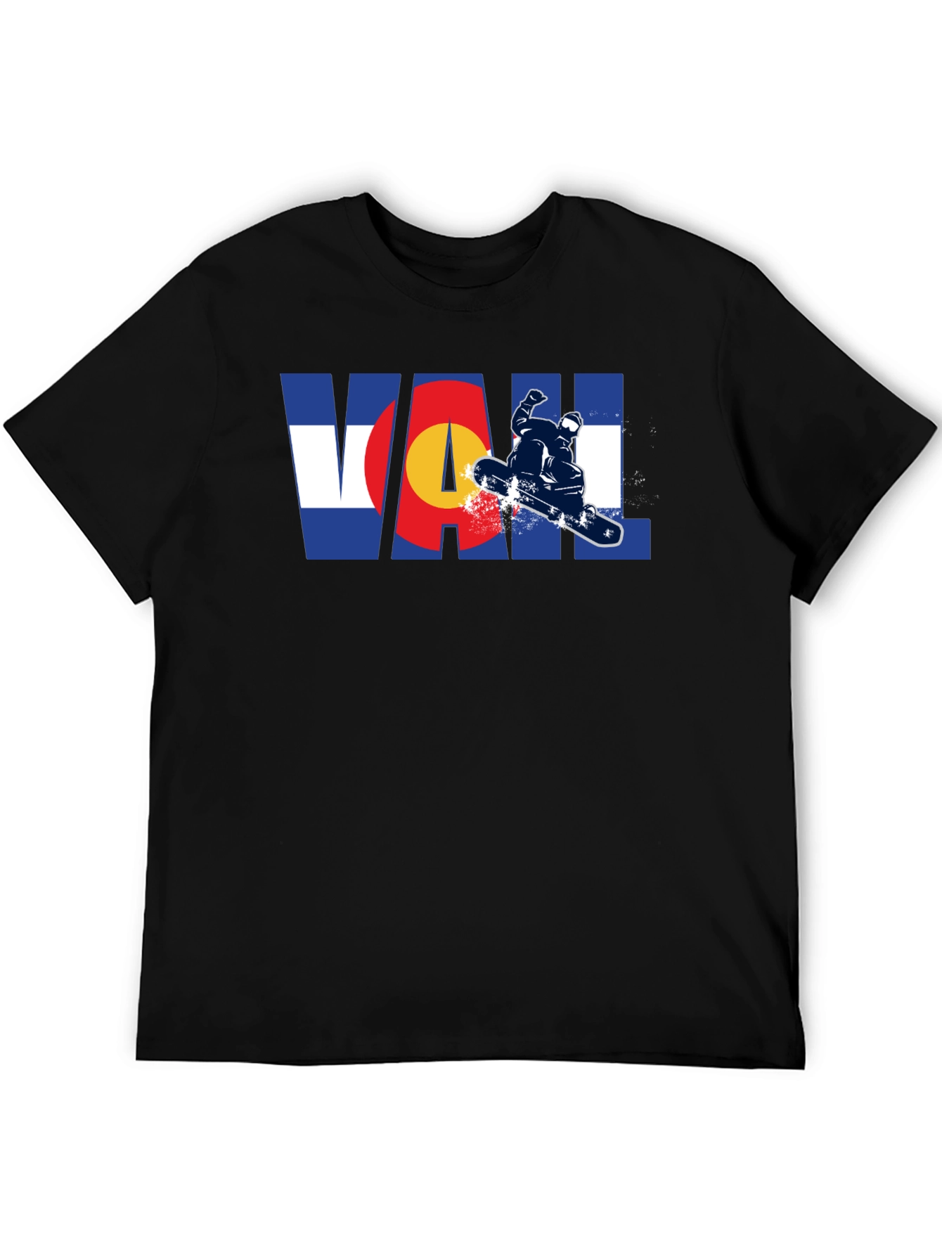 Vail Colorado Snowboard T-Shirt