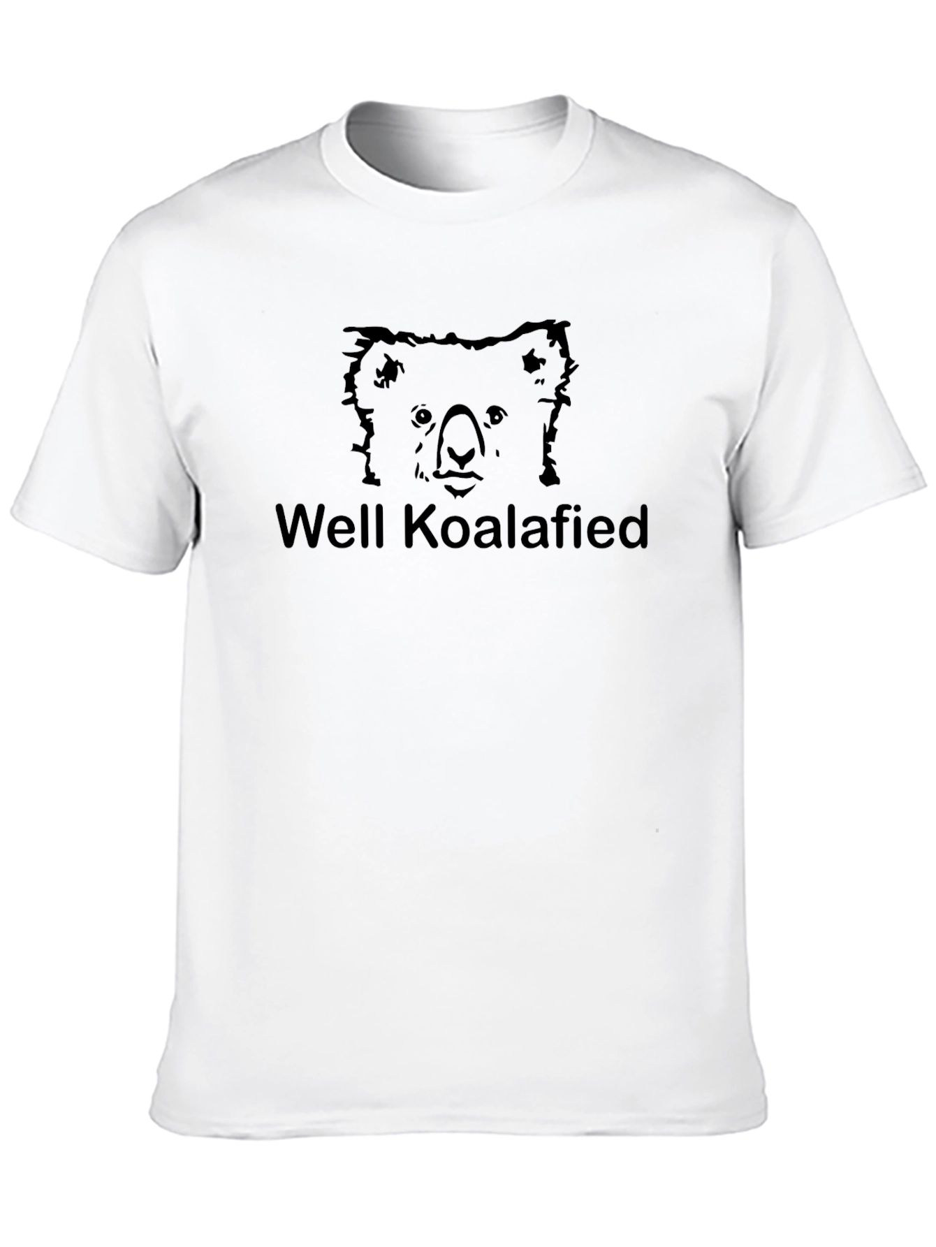 Well Koalafied Black T-Shirt