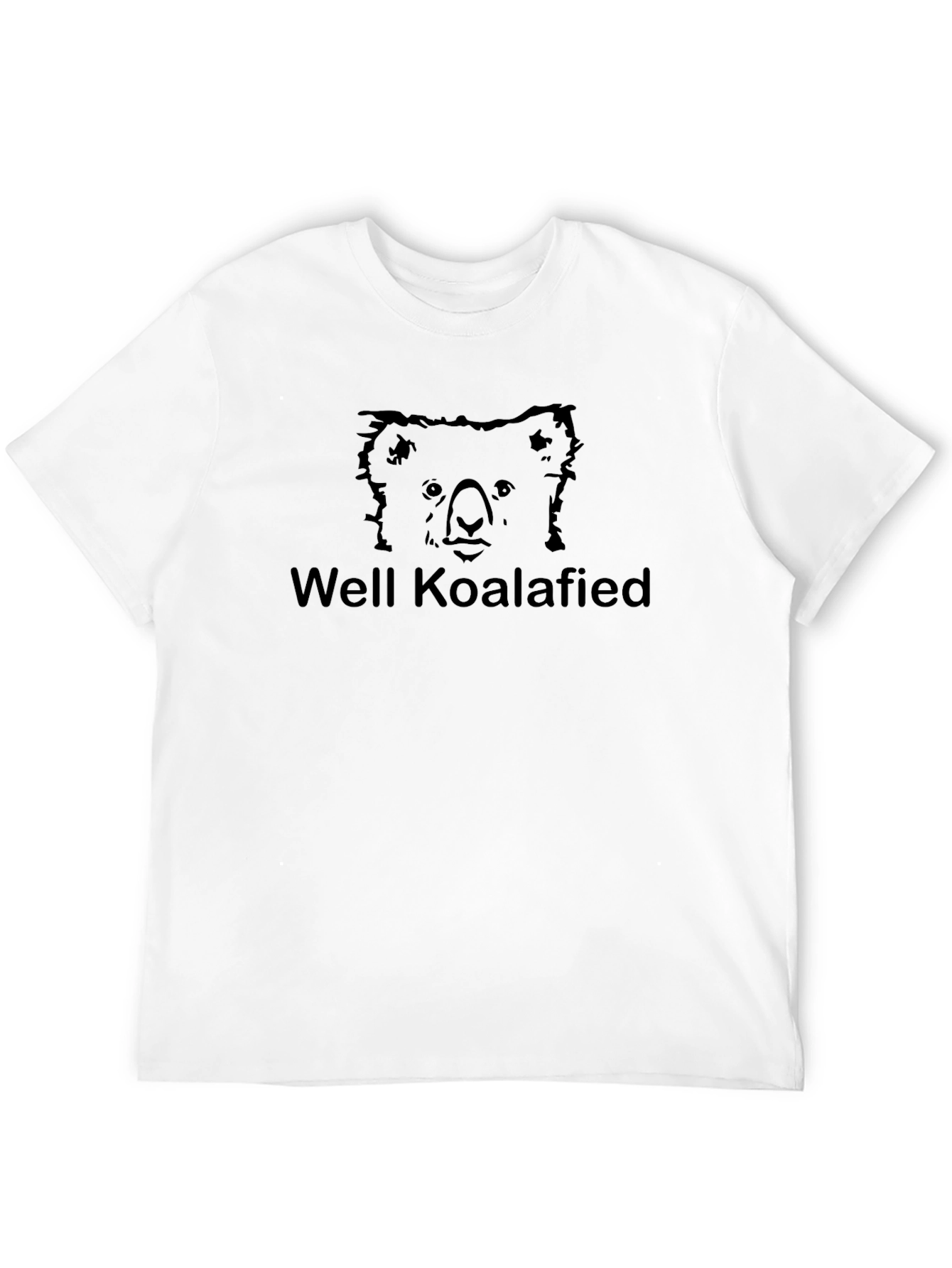 Well Koalafied Black T-Shirt
