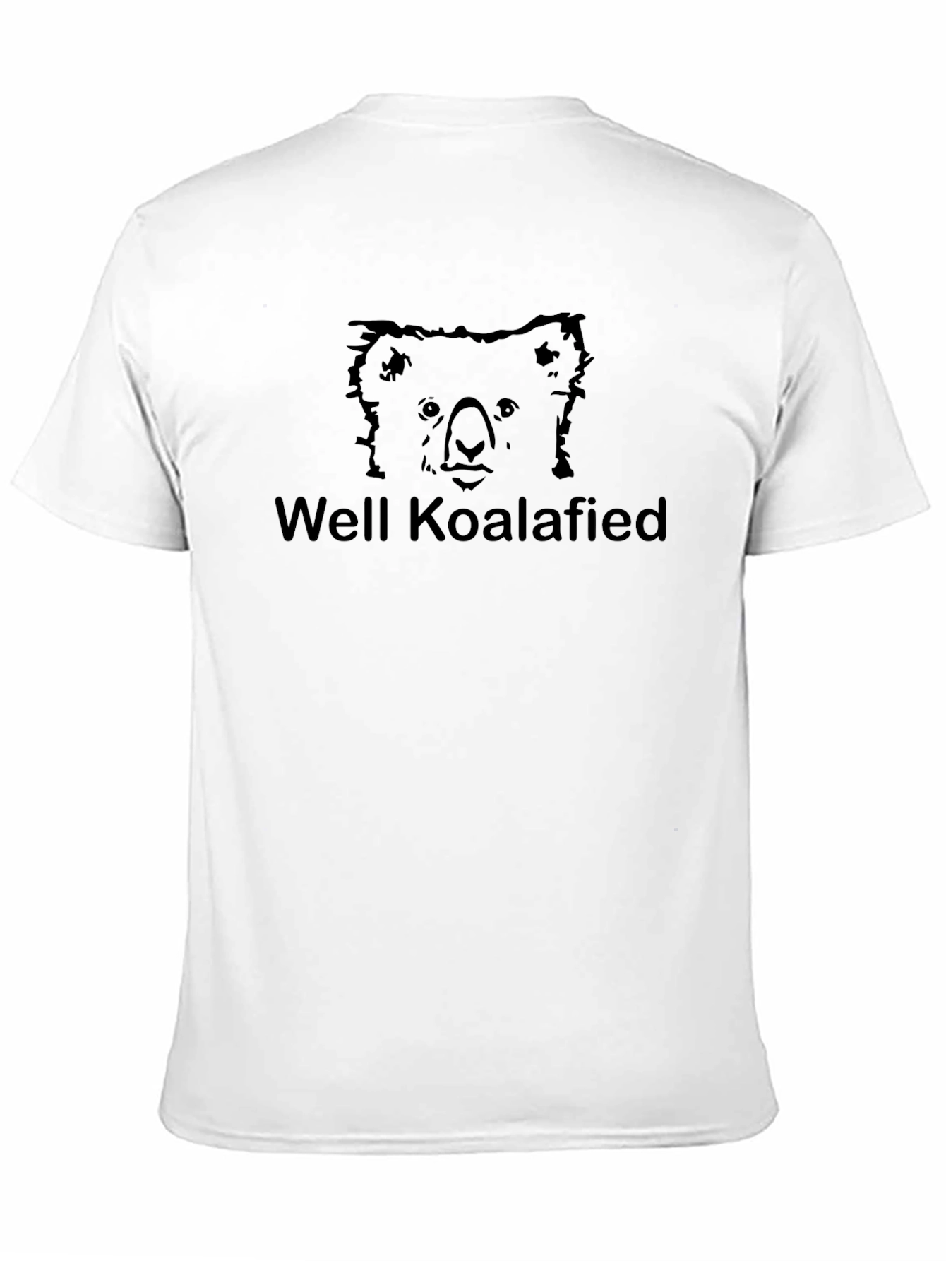 Well Koalafied Black T-Shirt