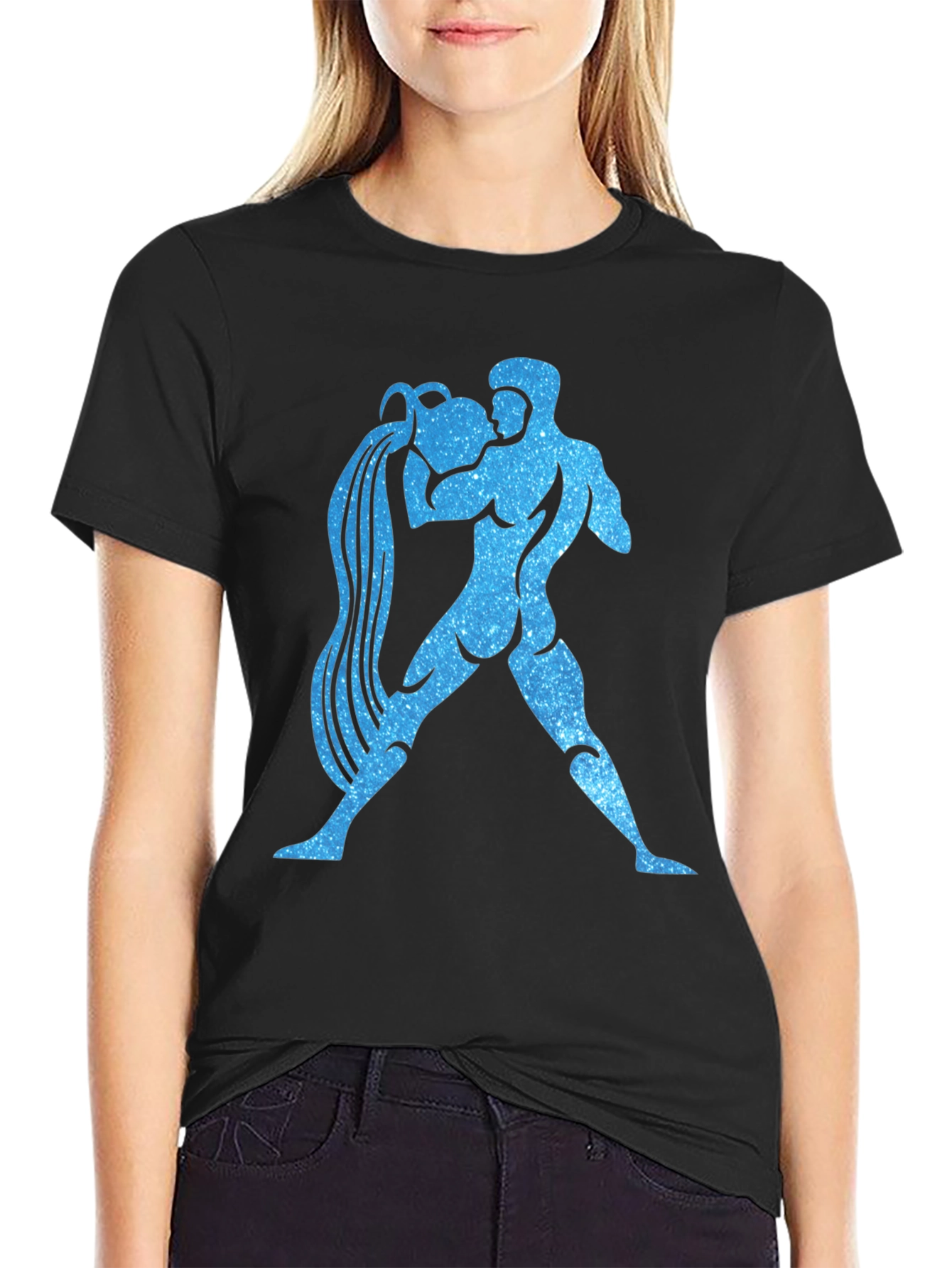 Aquarius Zodiac T-Shirt - Stylish Star Sign Design
