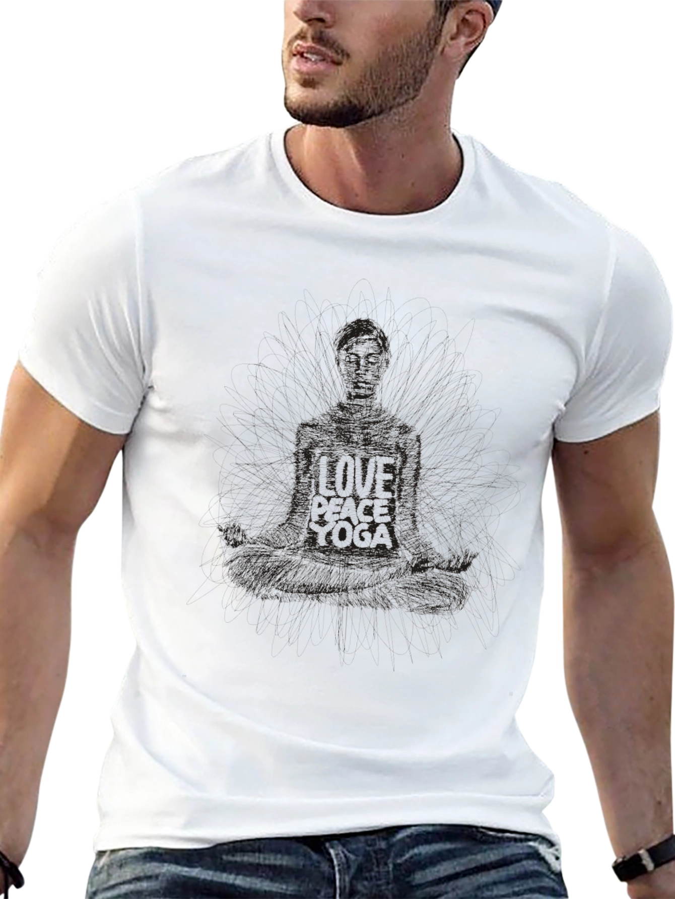 Love Yoga Graphic T-Shirt
