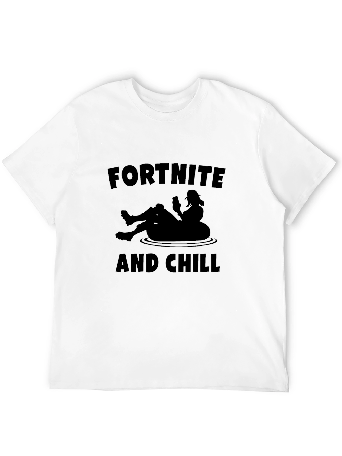 Fortnite and Chill Graphic T-Shirt