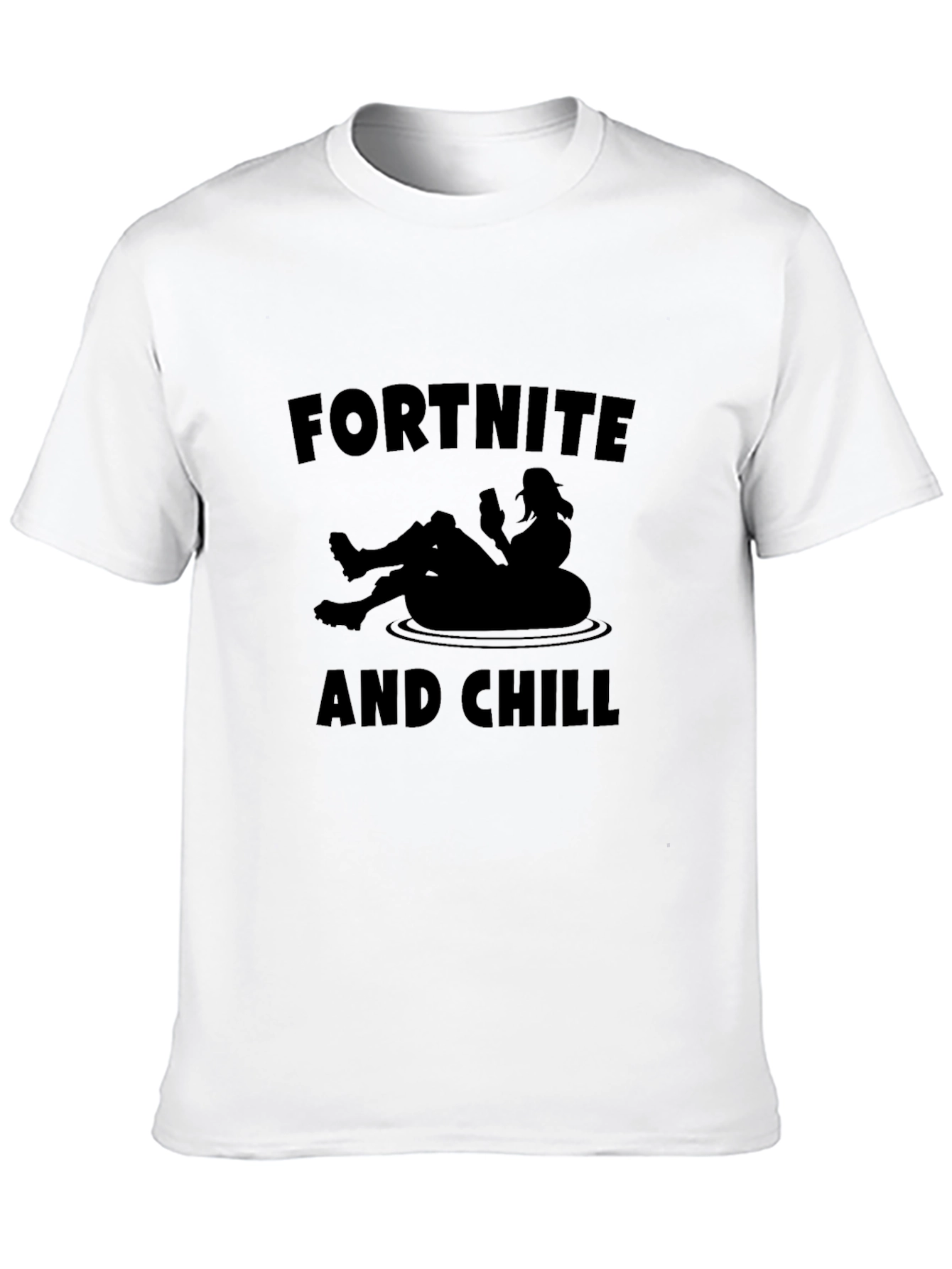 Fortnite and Chill Graphic T-Shirt