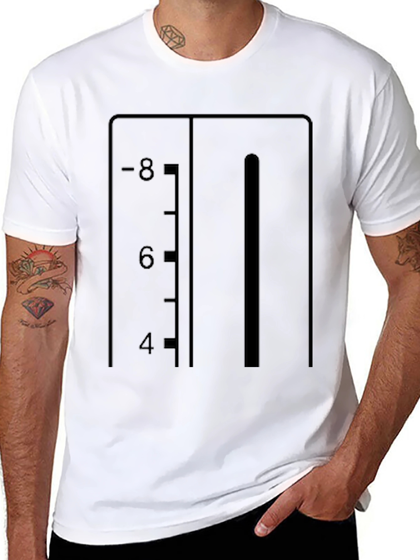 Altitude Scale Graphic Tee - Black