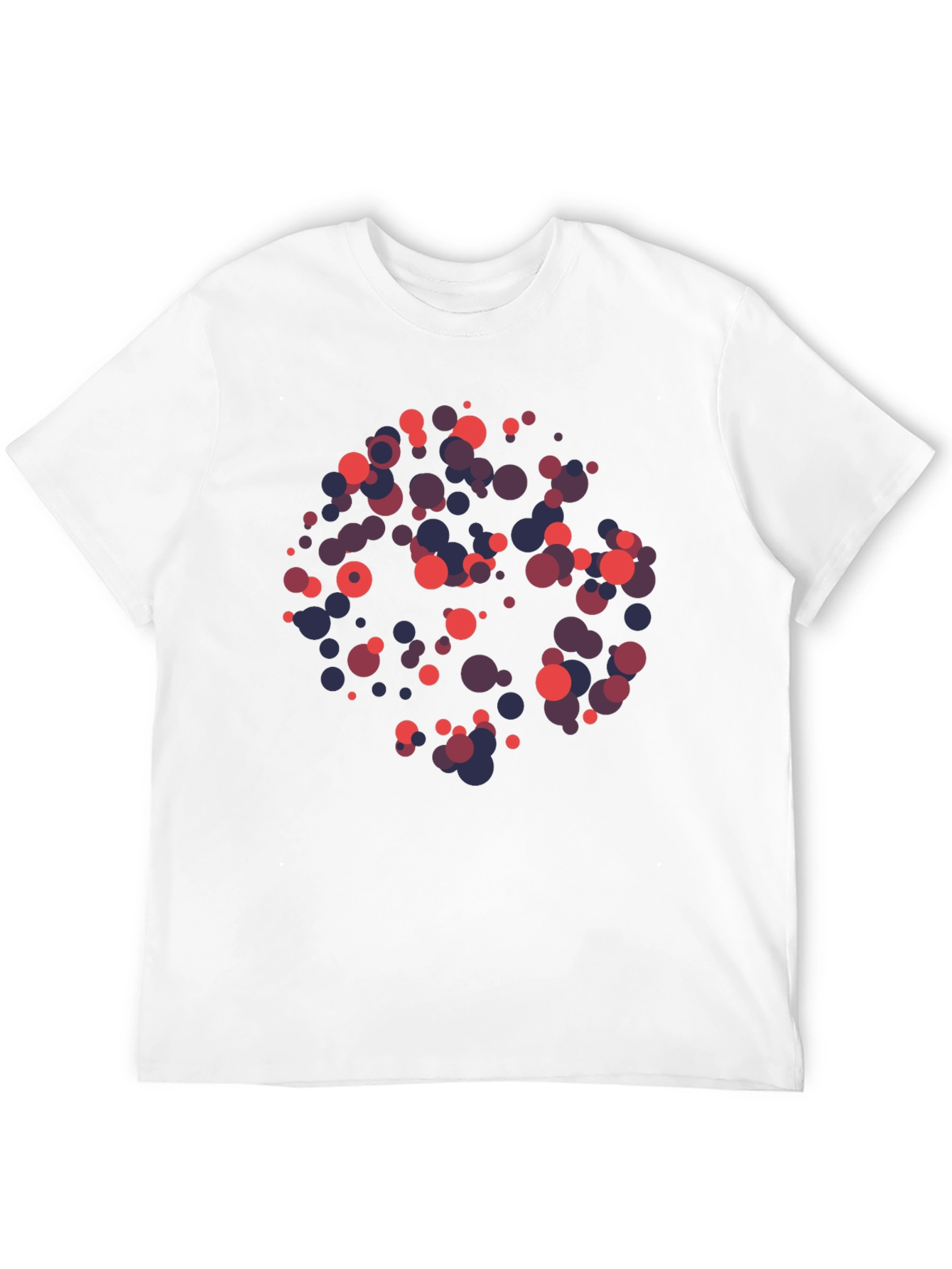 Abstract Circle Pattern T-Shirt